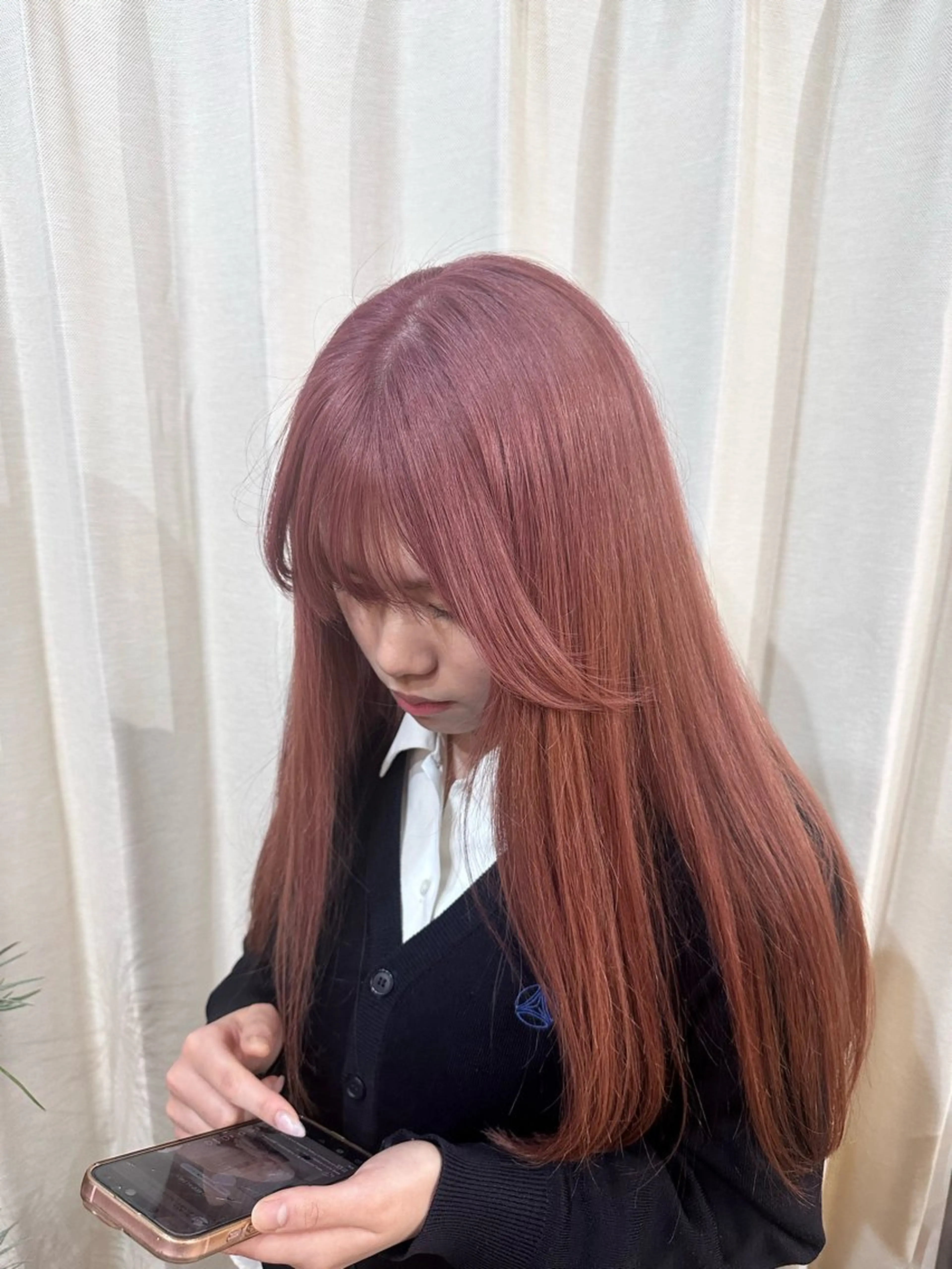 ロング ヘアカラー ブリーチ屋さん🍀 ブリーチ矯正・あずみのヘアスタイル