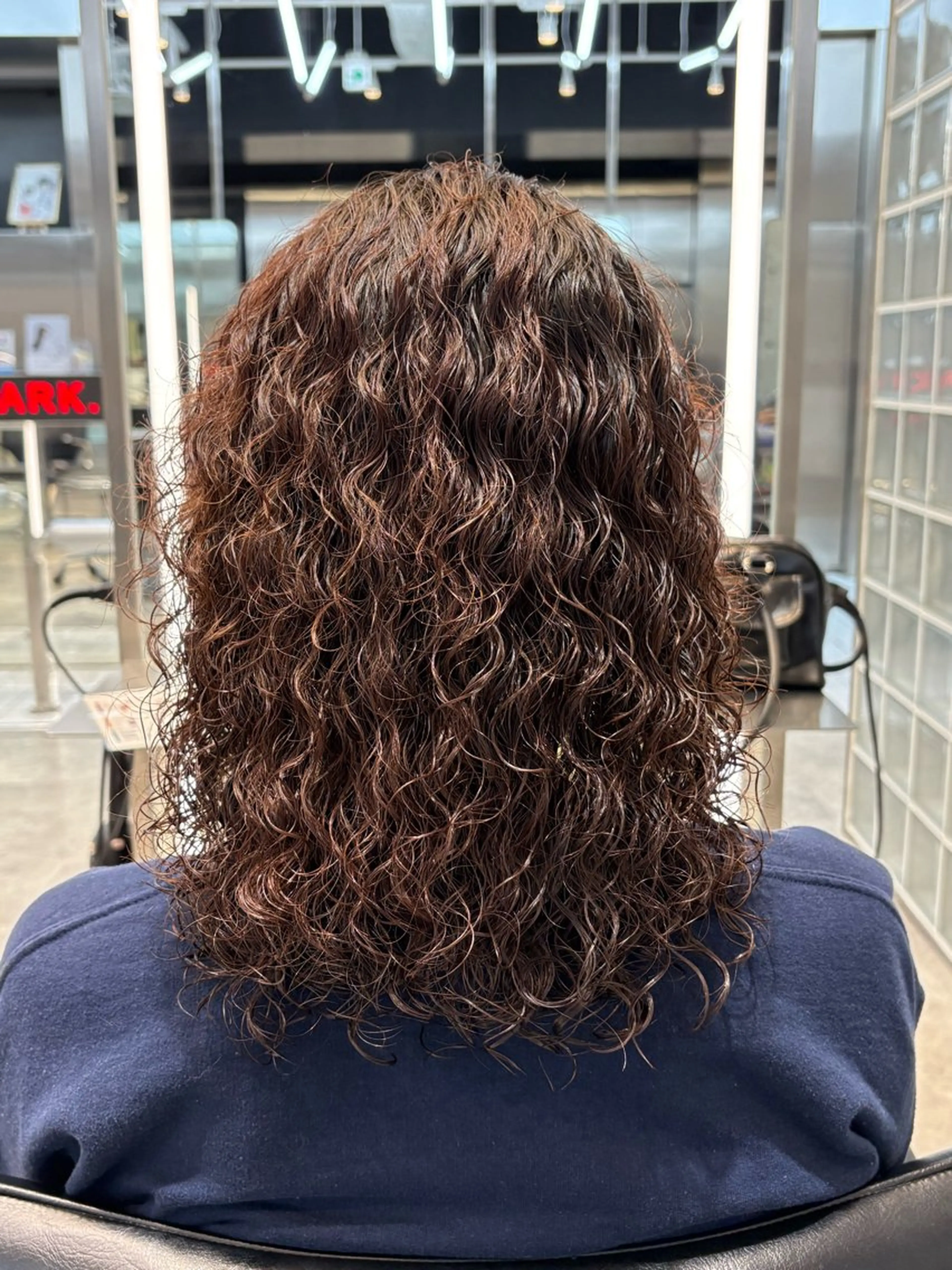 セミロング カラー パーマ カット パーマ fifth 武正 琉生のヘアスタイル