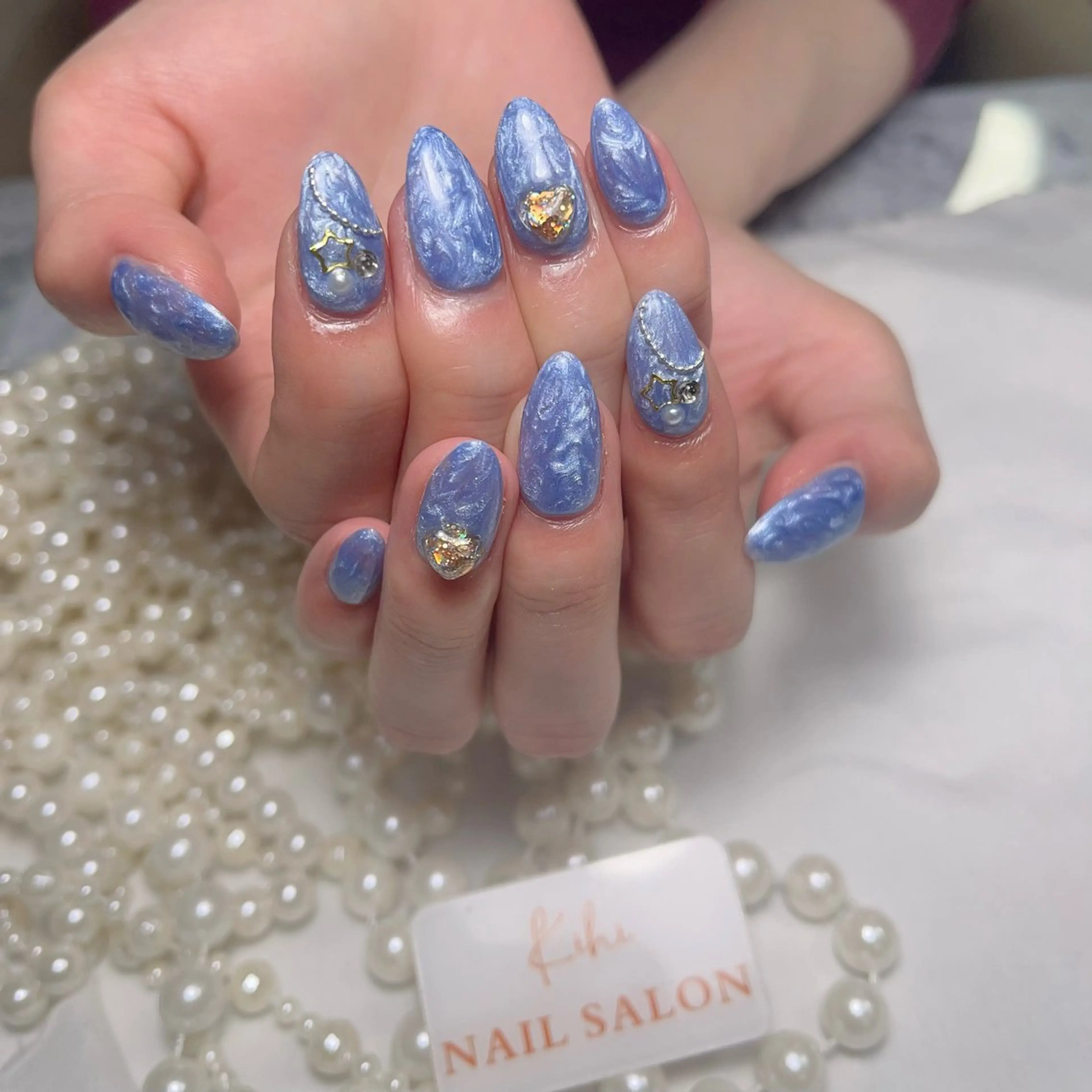 ネイル アートネイル フレンチネイル ジェルネイル グラデーション 韓国ネイル ハンドネイル ハンドケア さくら💮💮 【オフ無料】のネイルデザイン