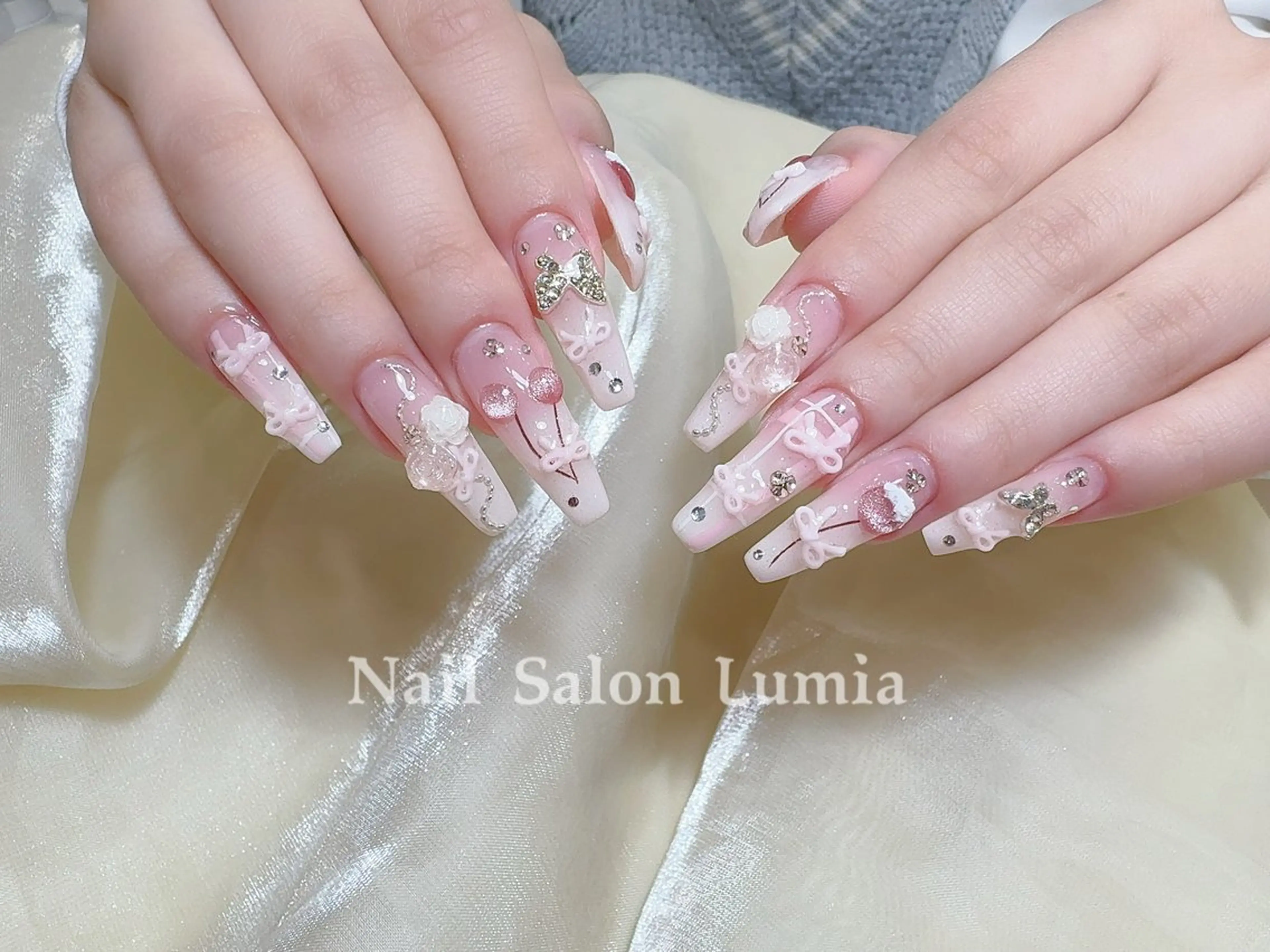 ネイル ハンドネイル ネイルサロン ルミア Lumia 店長のネイルデザイン