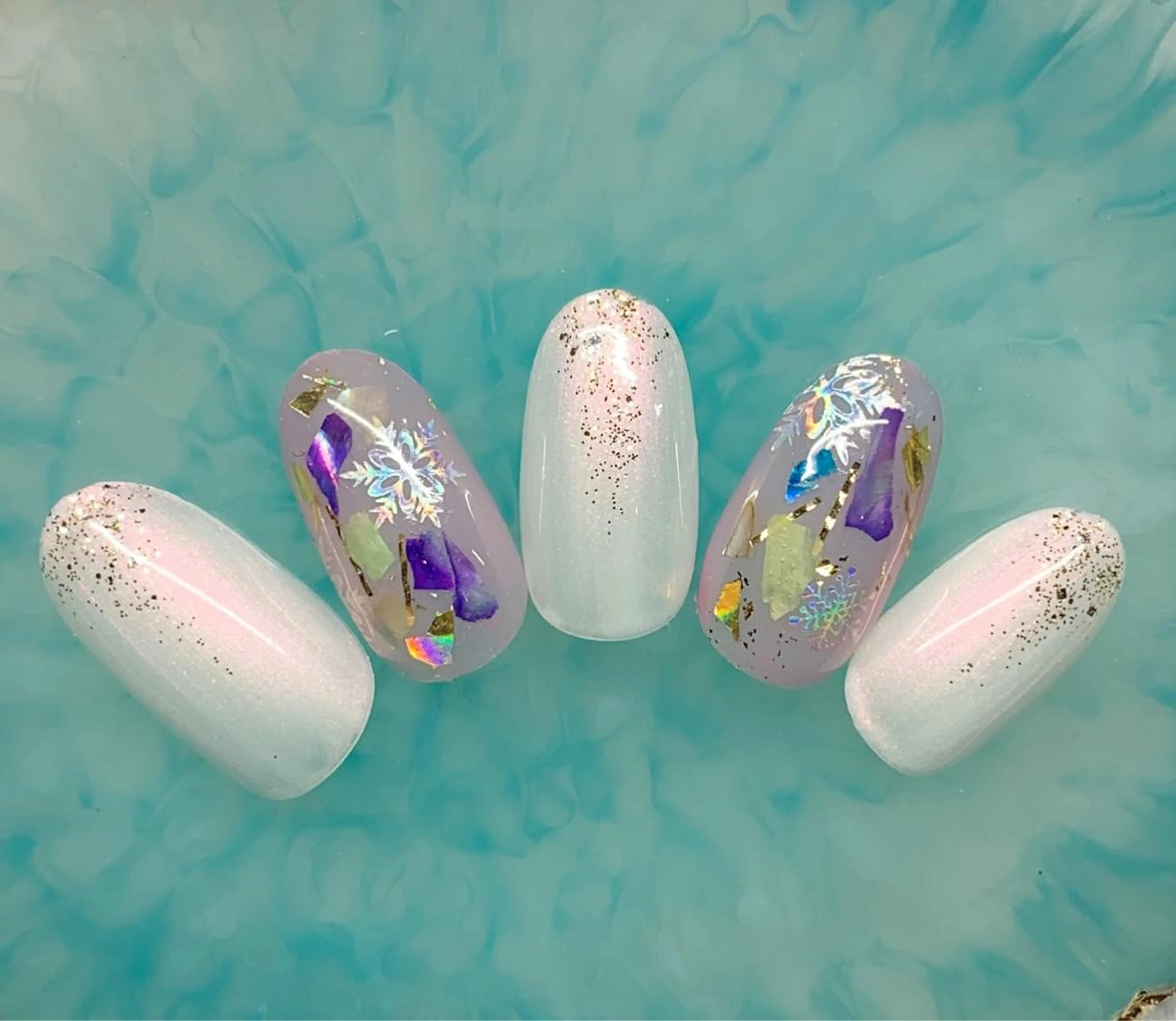 ネイル 冬ネイル 松田 祥子のネイルデザイン