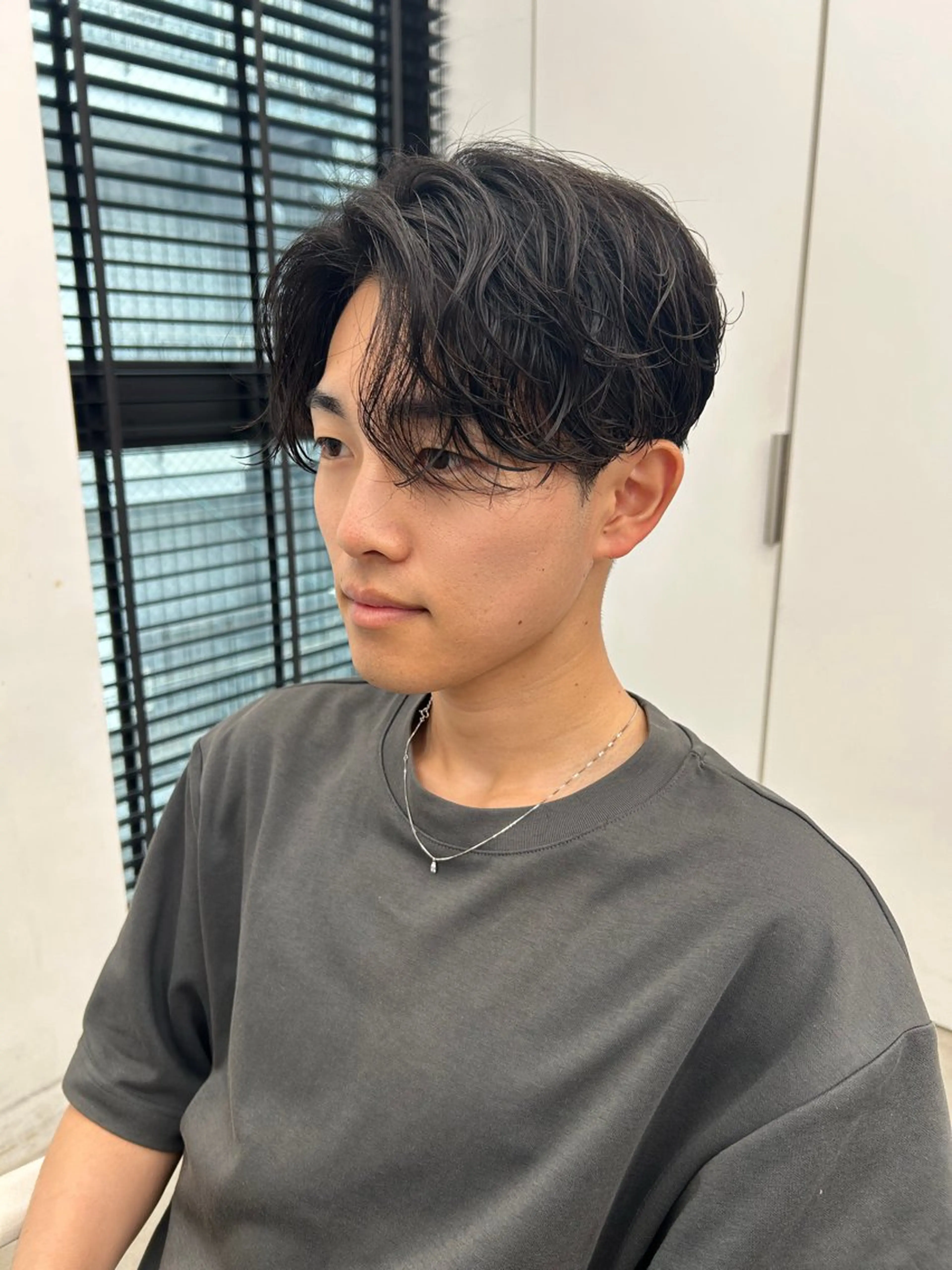 パーマ メンズ カット パーマ 名駅/メンズ特化/ 大人ヘア💗信岡 和のヘアスタイル