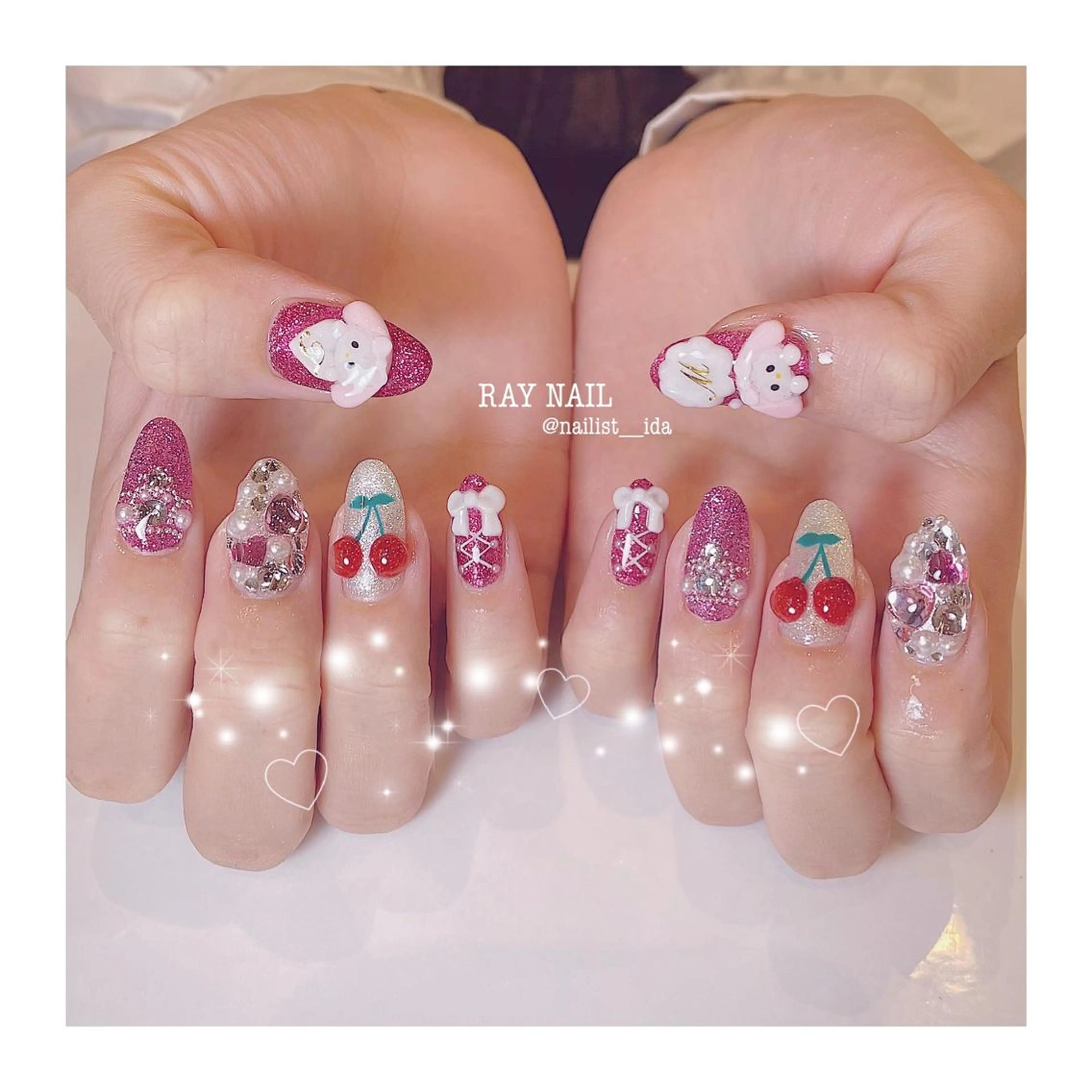 ネイル Arowa 伊田のネイルデザイン