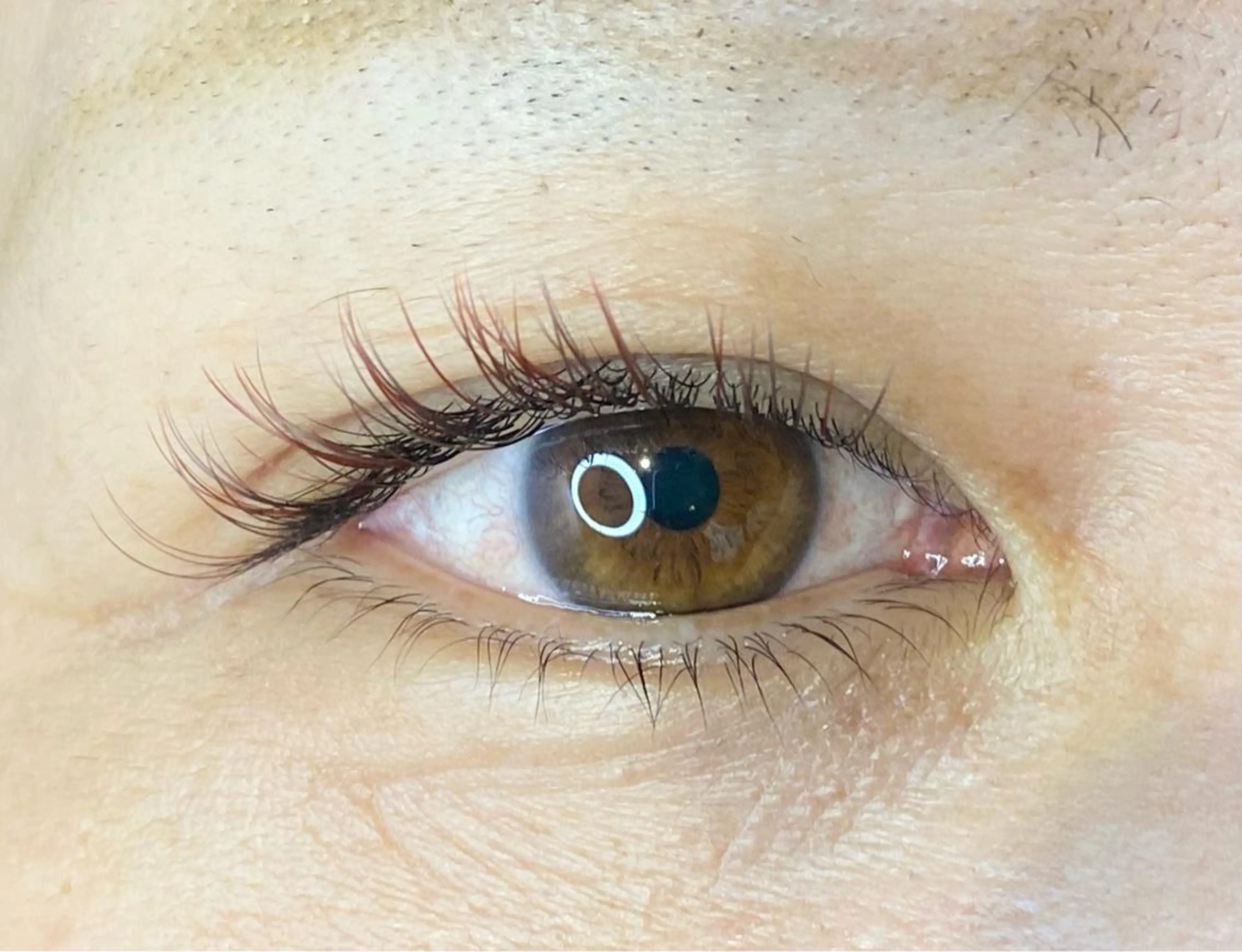 マツエク・マツパ カラーマツエク フラットラッシュ Hazuki .のマツエク・マツパデザイン