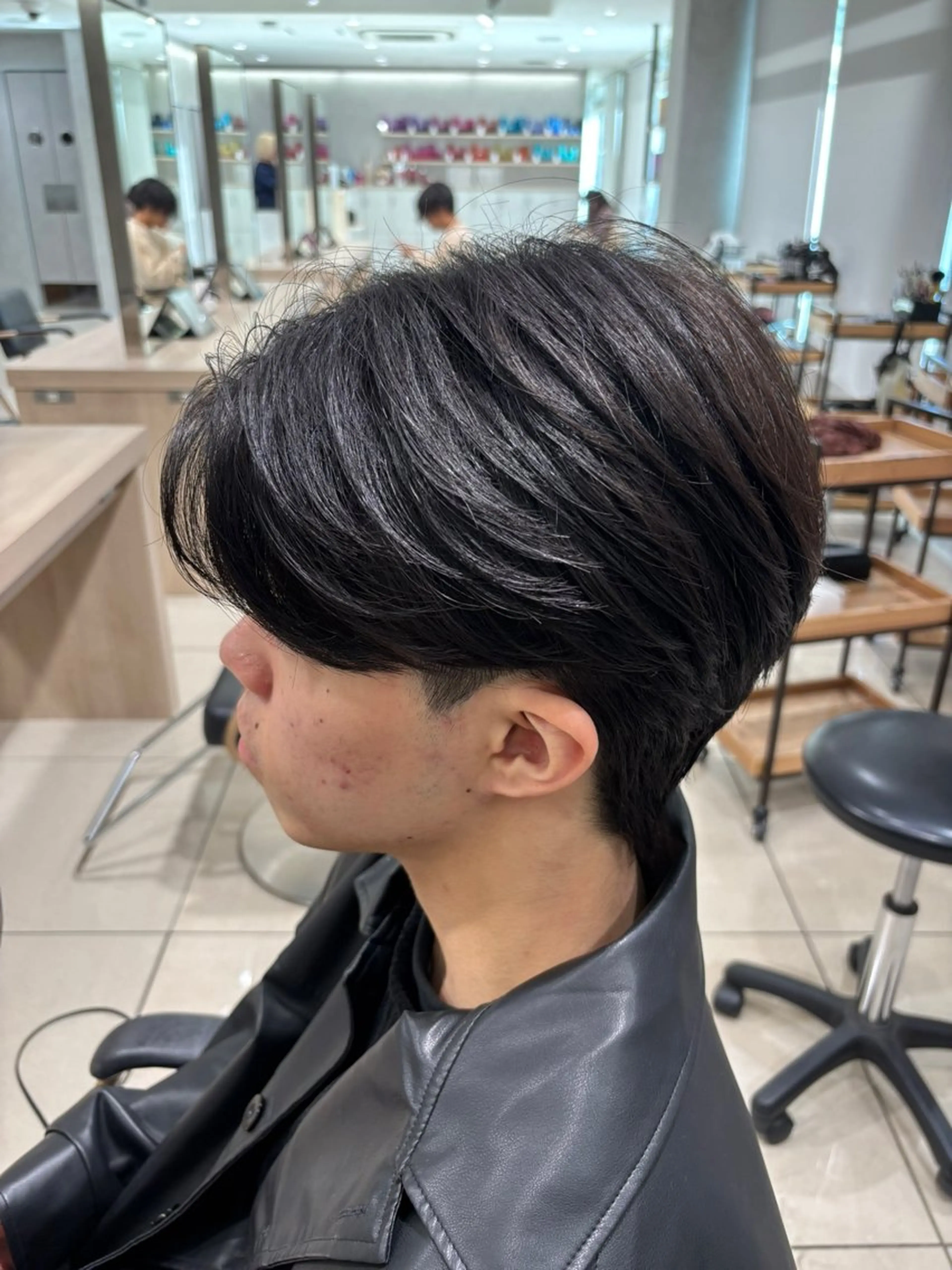 ショート パーマ メンズ カット 縮毛矯正 メンズ支持率エリア No.1/keitaのヘアスタイル