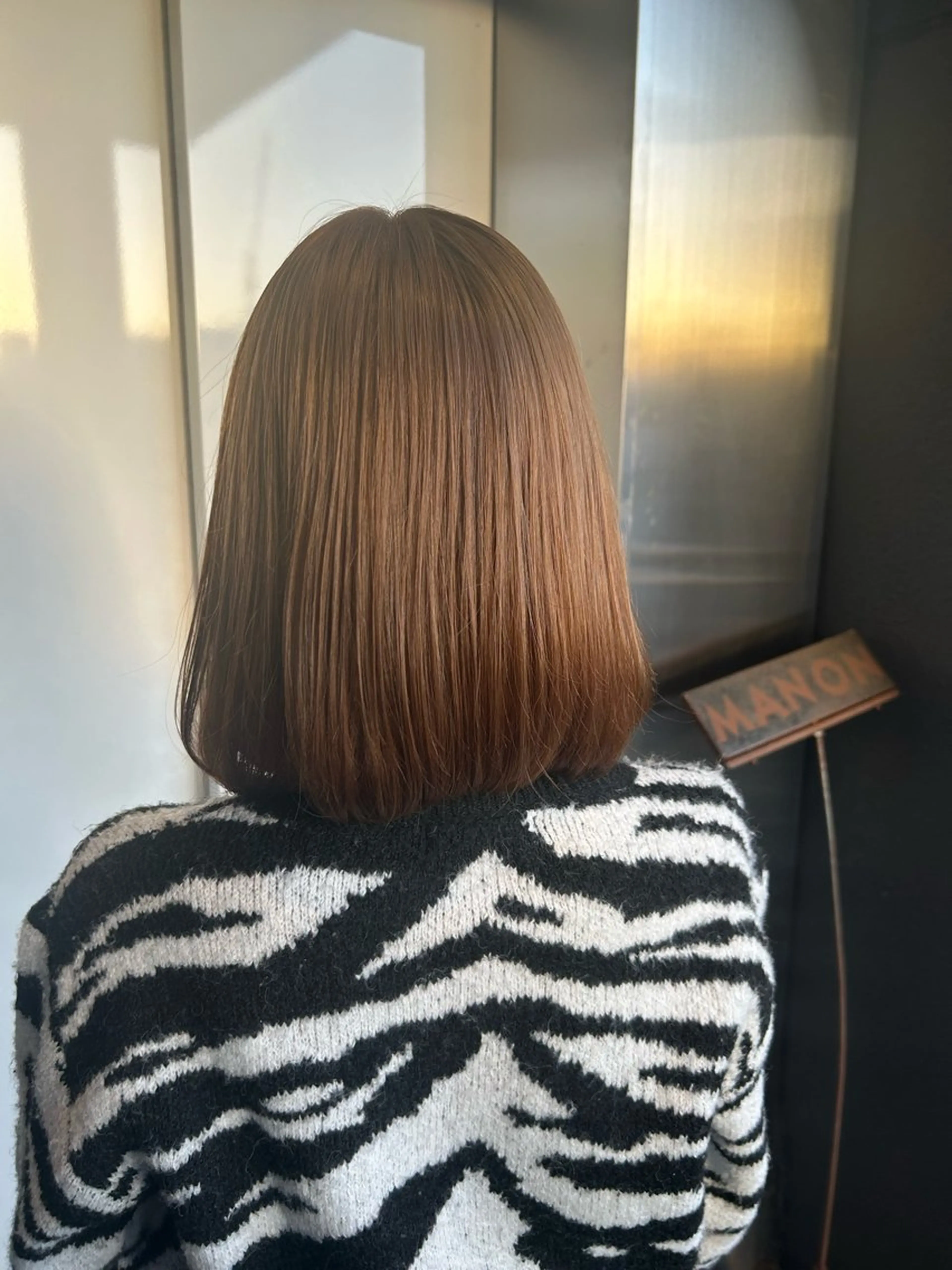 ミディアム カラー ヘアカラー トリートメント 滝本 和叶のヘアスタイル