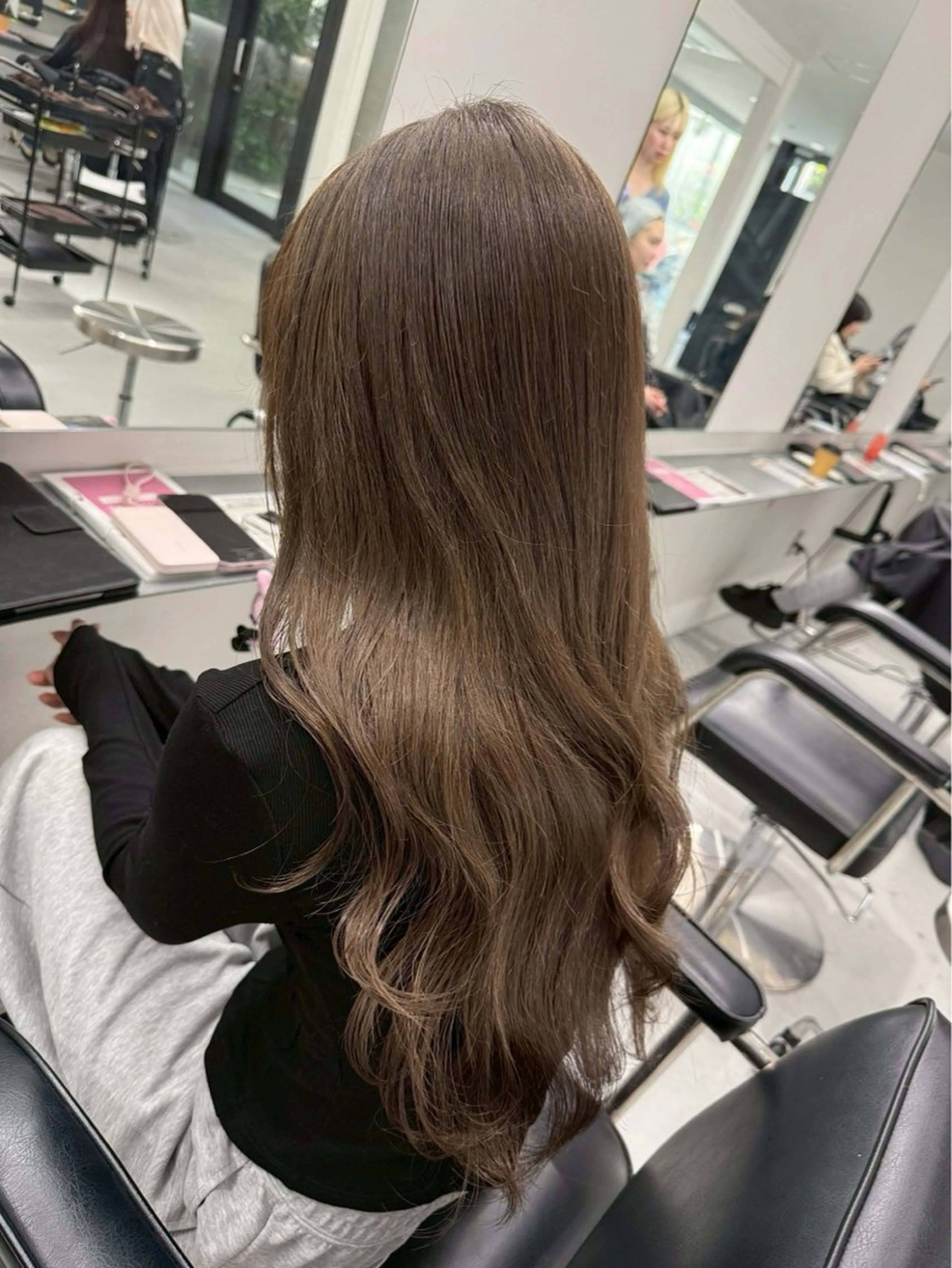 ロング カラー カラーモデル募集中 /新潟万代/かこ🩵のヘアスタイル