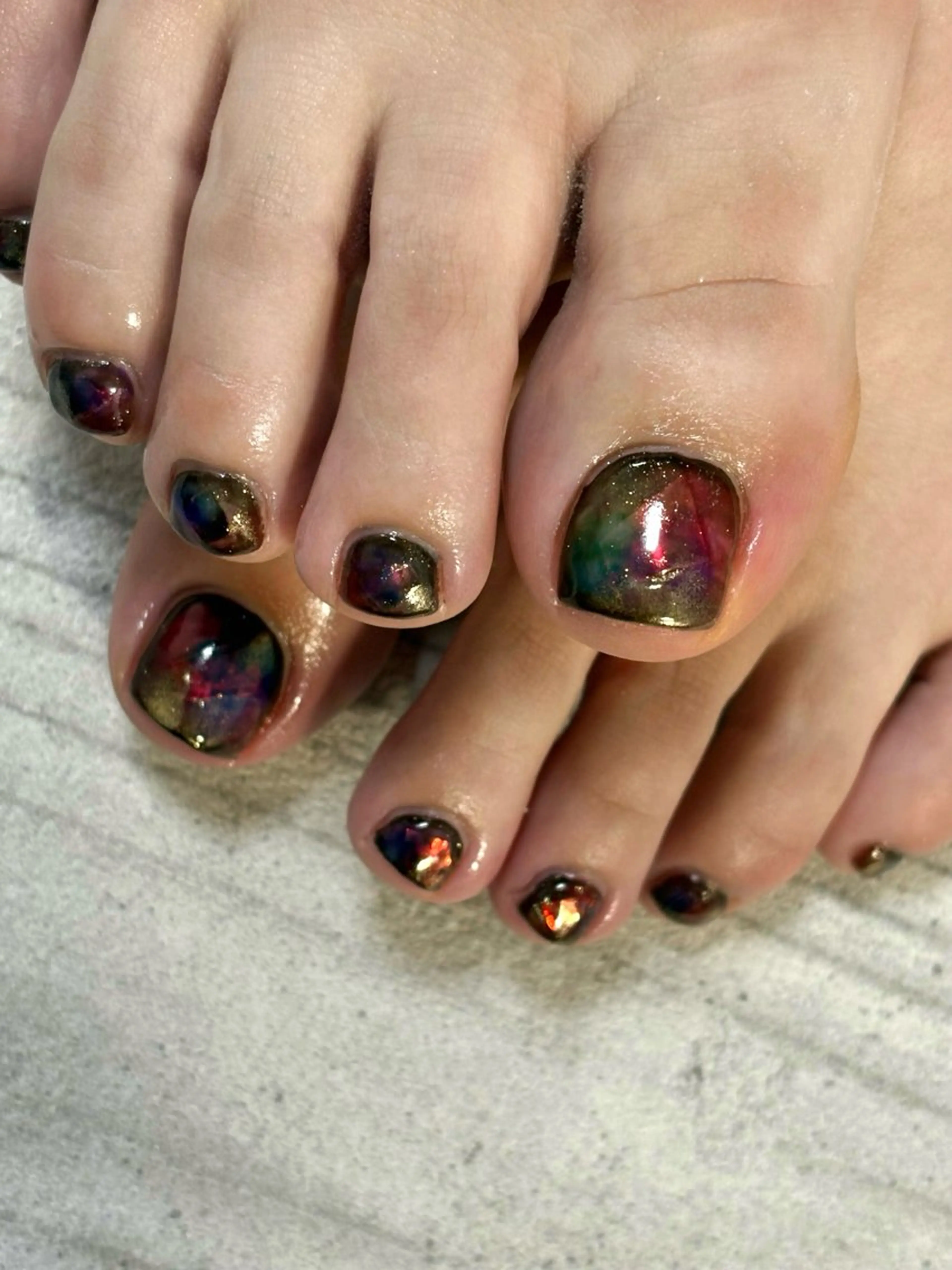 ネイル フットネイル FIORITURA Maikoのネイルデザイン