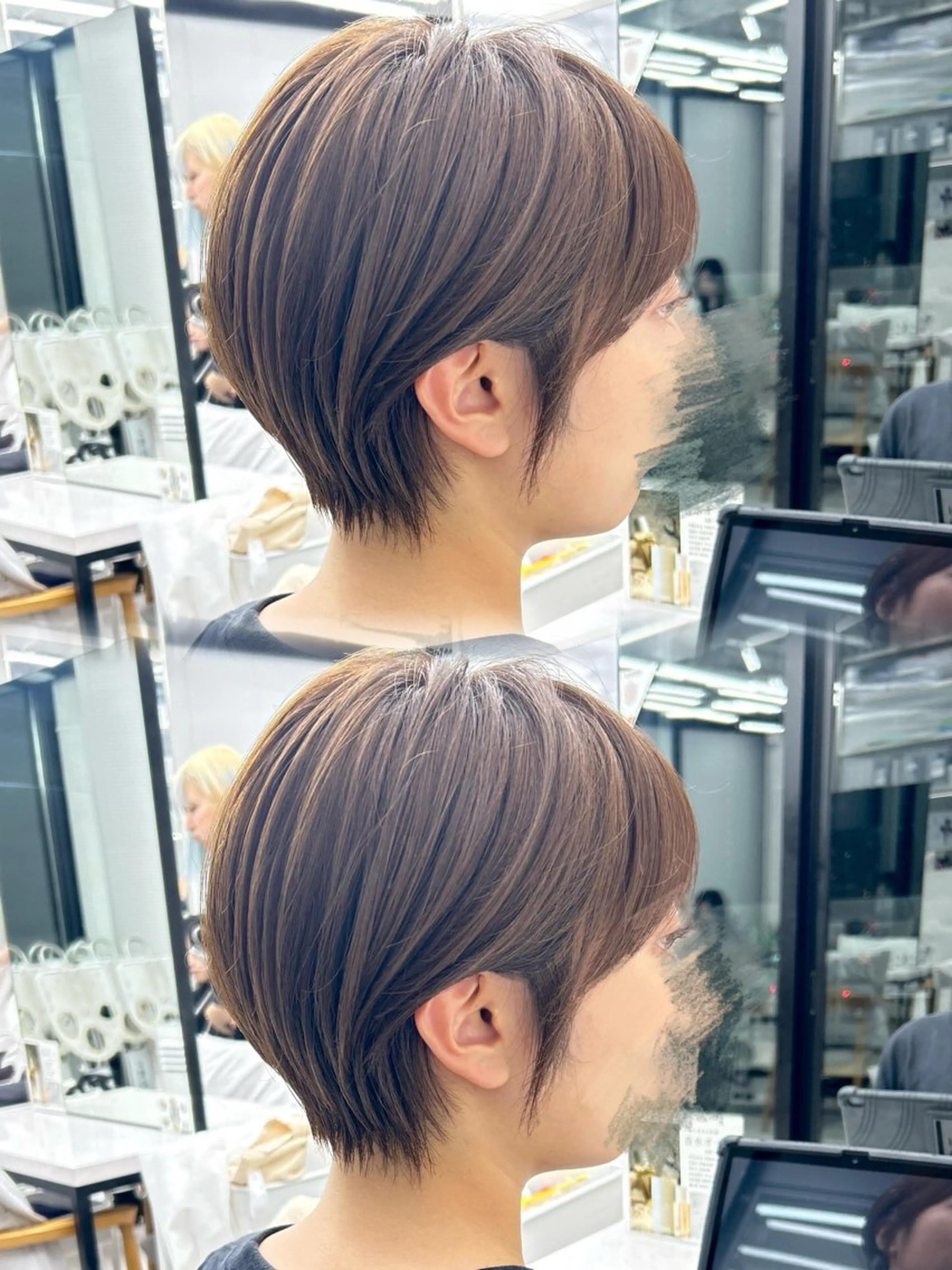 ショート 心斎橋/似合わせ カット/ヘアセットのヘアスタイル