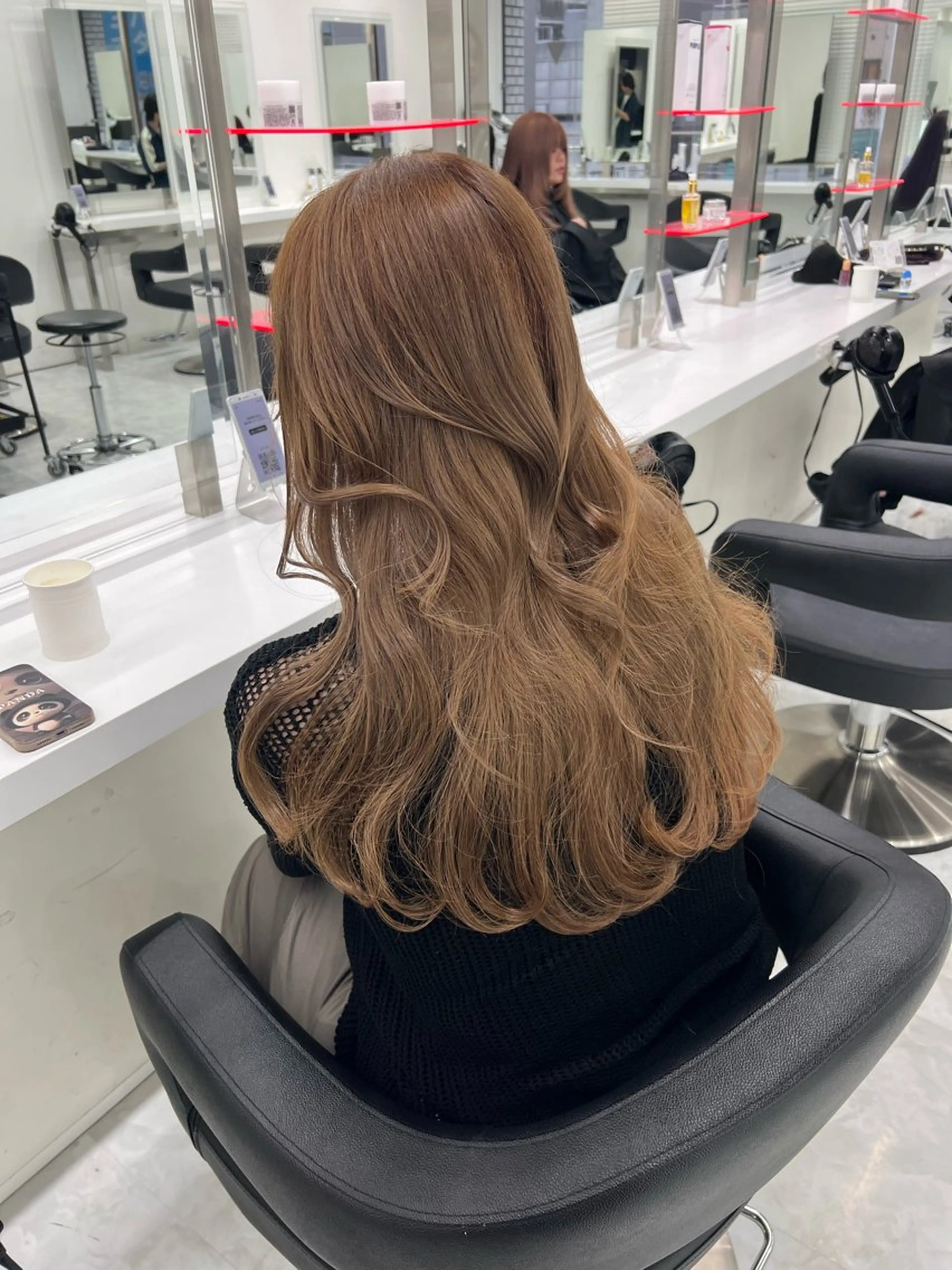ロング カラー 透明感カラー🫧 レイヤーカットのヘアスタイル