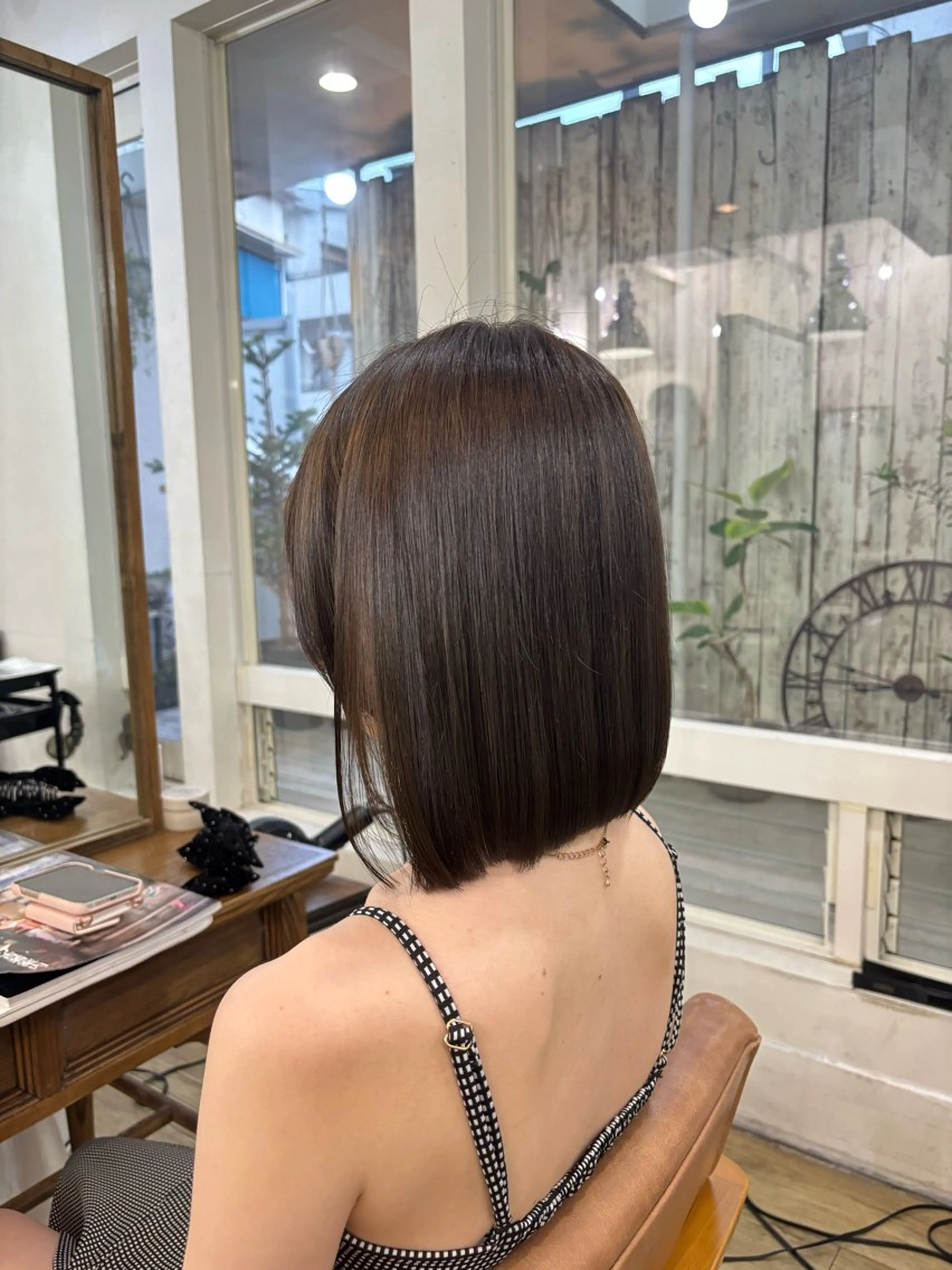 ミディアム カラー ヘアカラー トリートメント SHO 👻原宿 /艶カラーのヘアスタイル