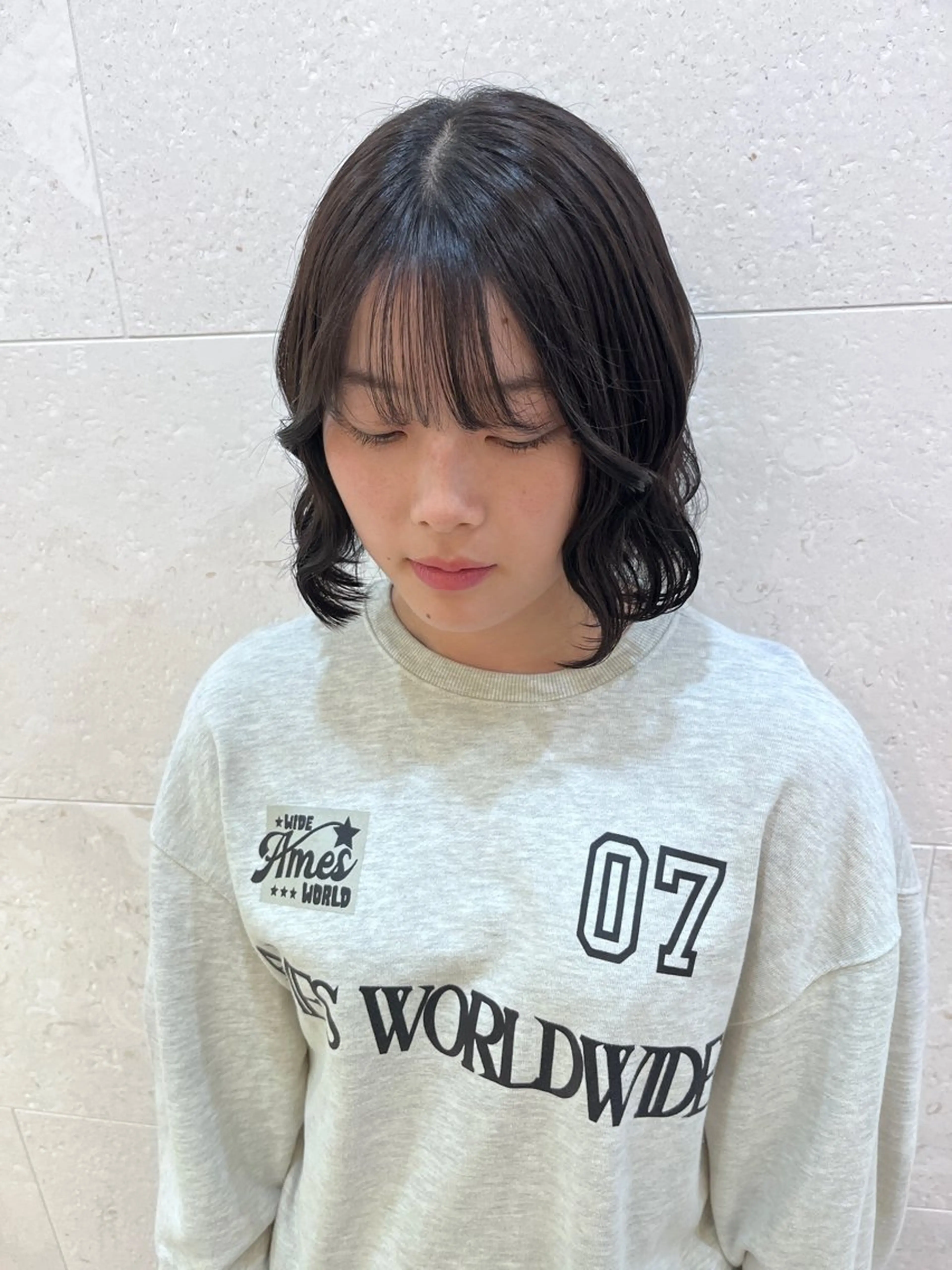 カラー 透明感カラー 🫧Shanti🫧 ばんだいのヘアスタイル