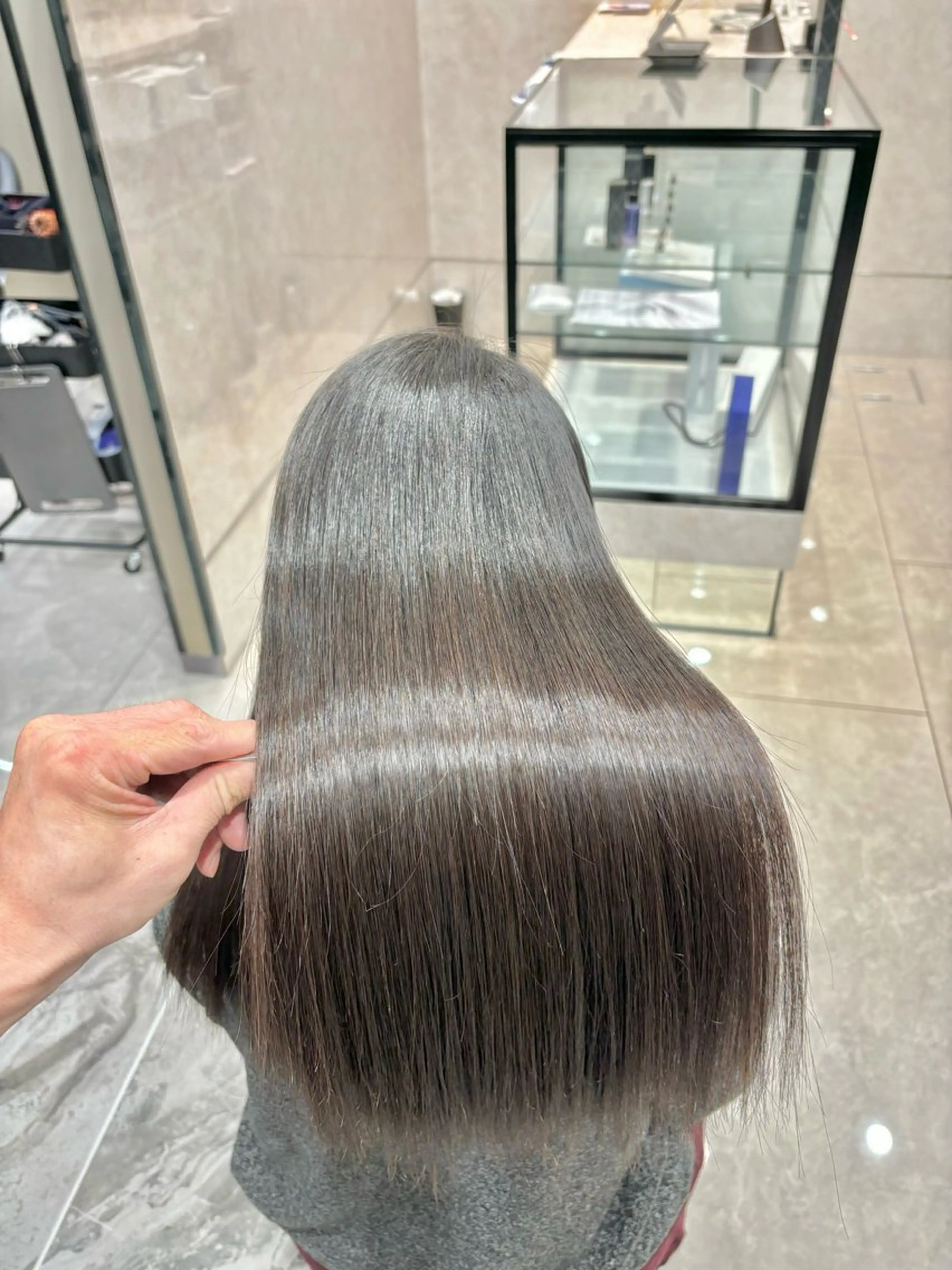 ロング 縮毛矯正 藤田優介 [大宮/縮毛矯正]のヘアスタイル