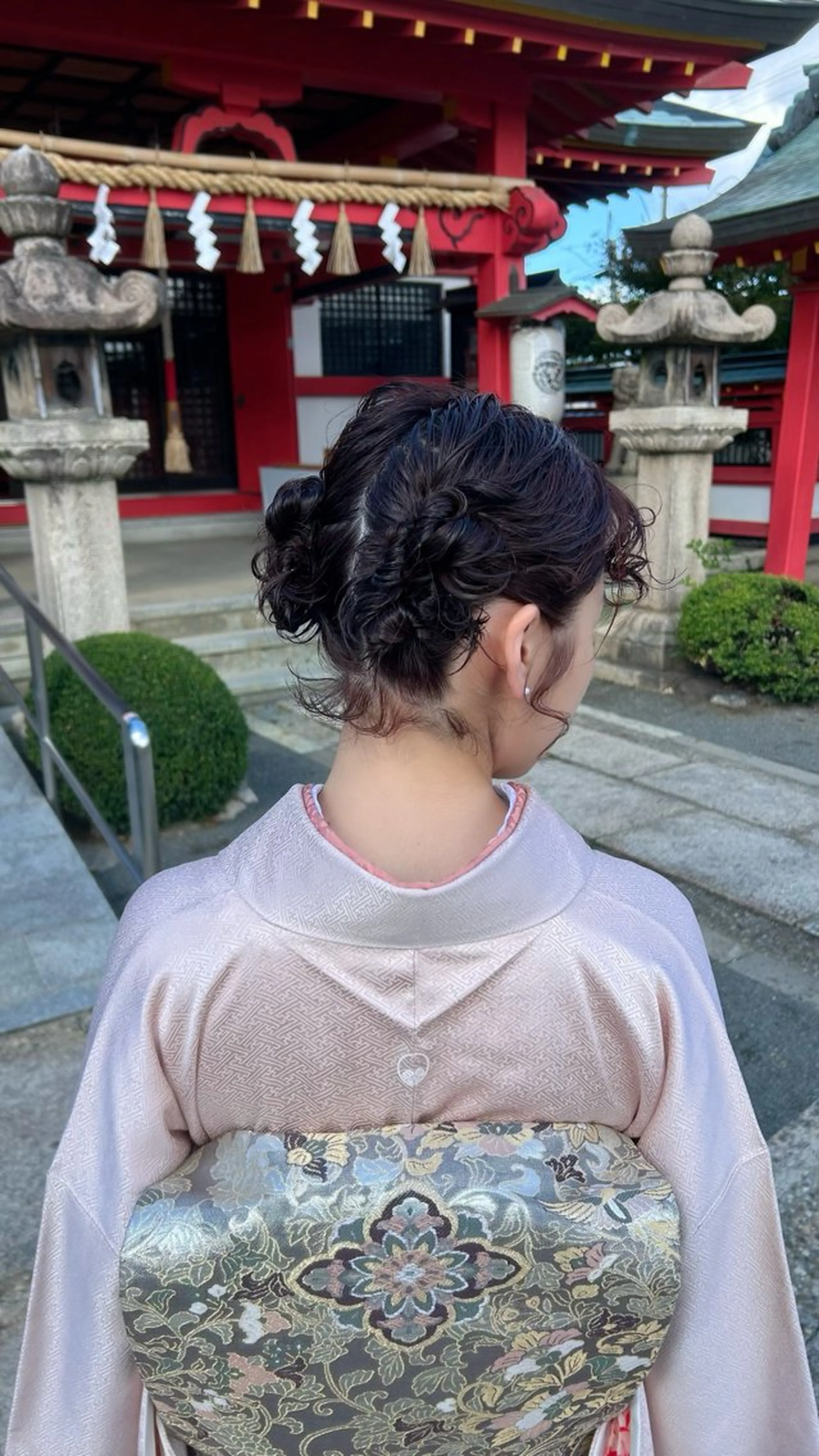 ショート ヘアアレンジ 明瀬　咲良🩰 ヘアセットのヘアスタイル