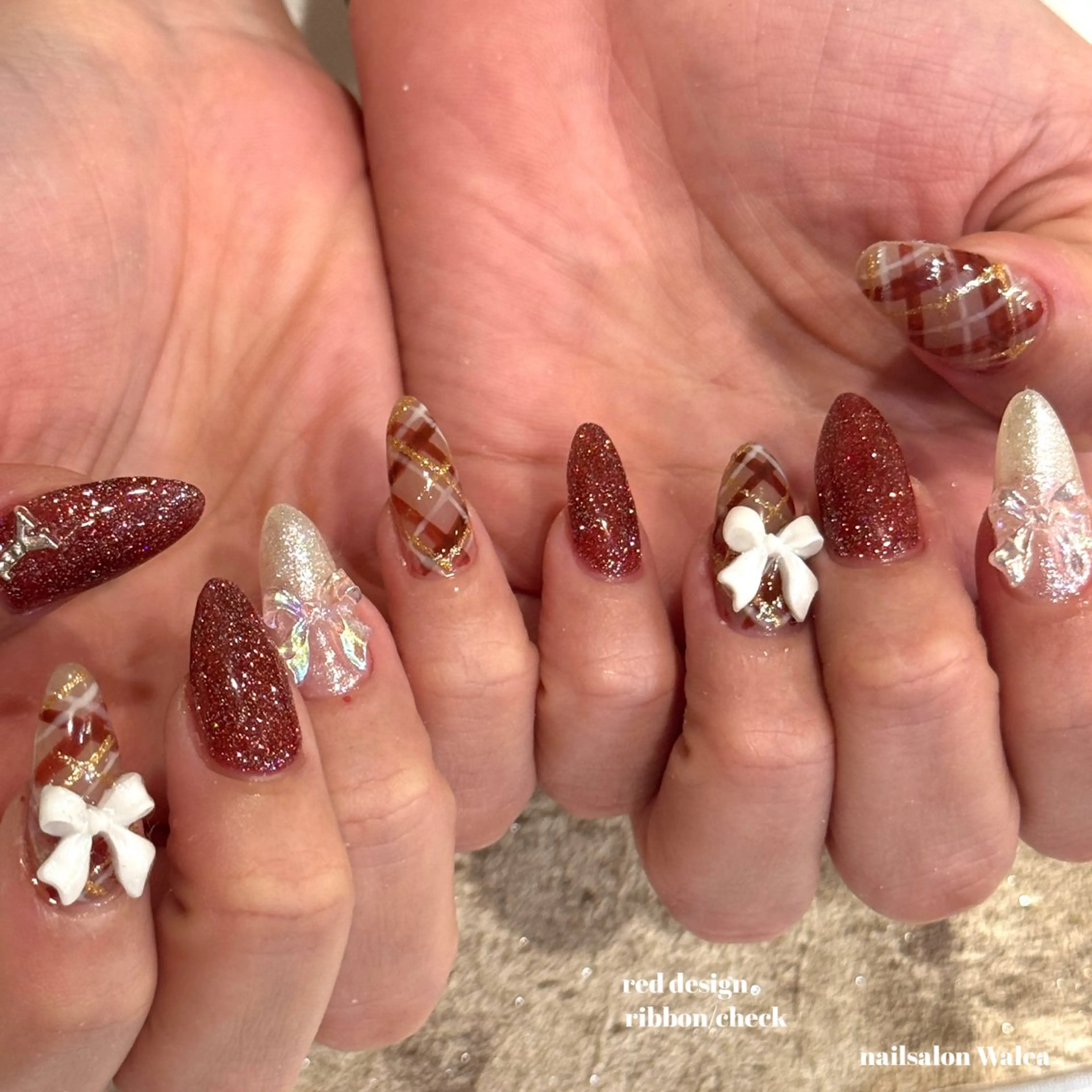 ネイル ハンドネイル nail salon waleaのネイルデザイン