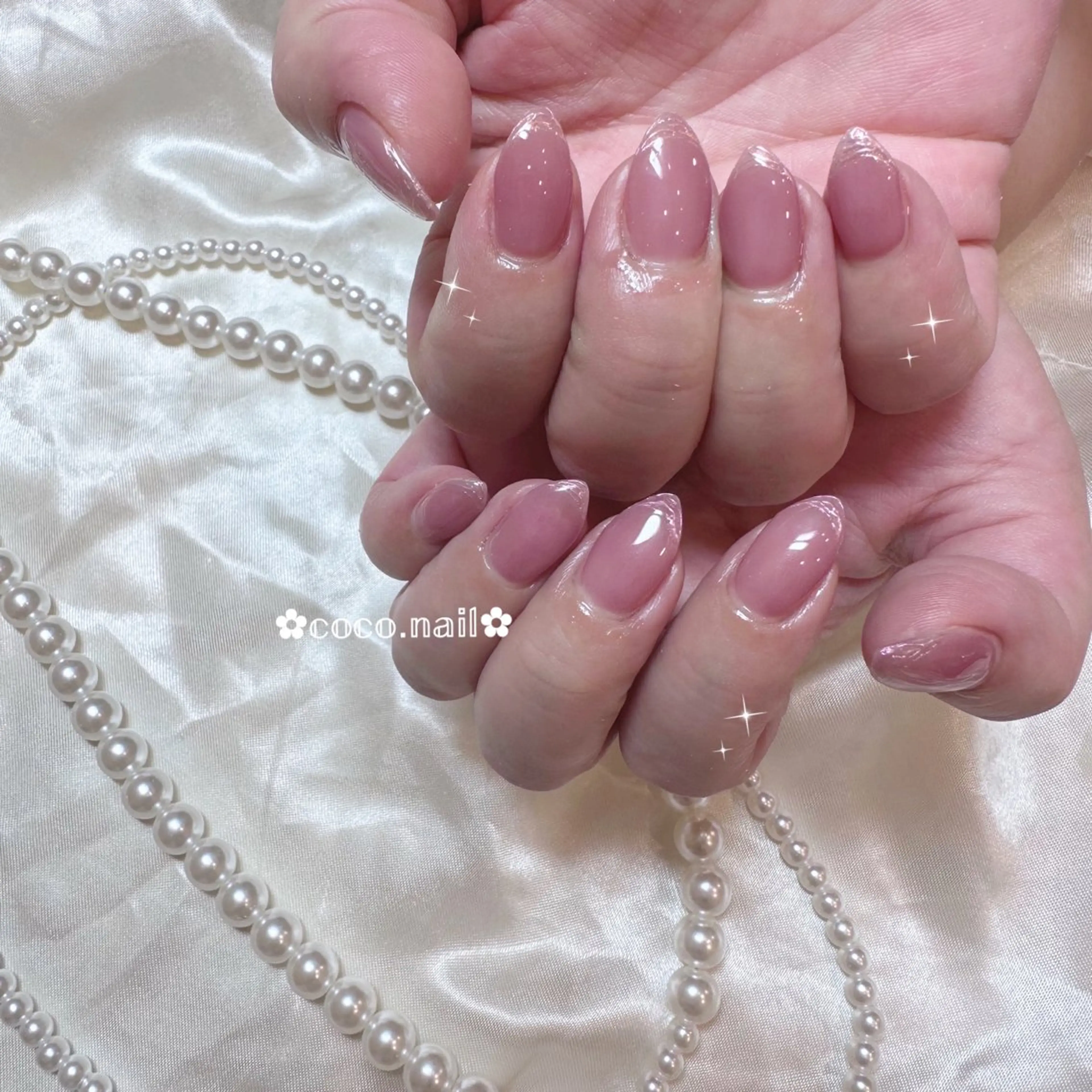 ネイル ハンドネイル lili.nail y2k/長さ出しのネイルデザイン