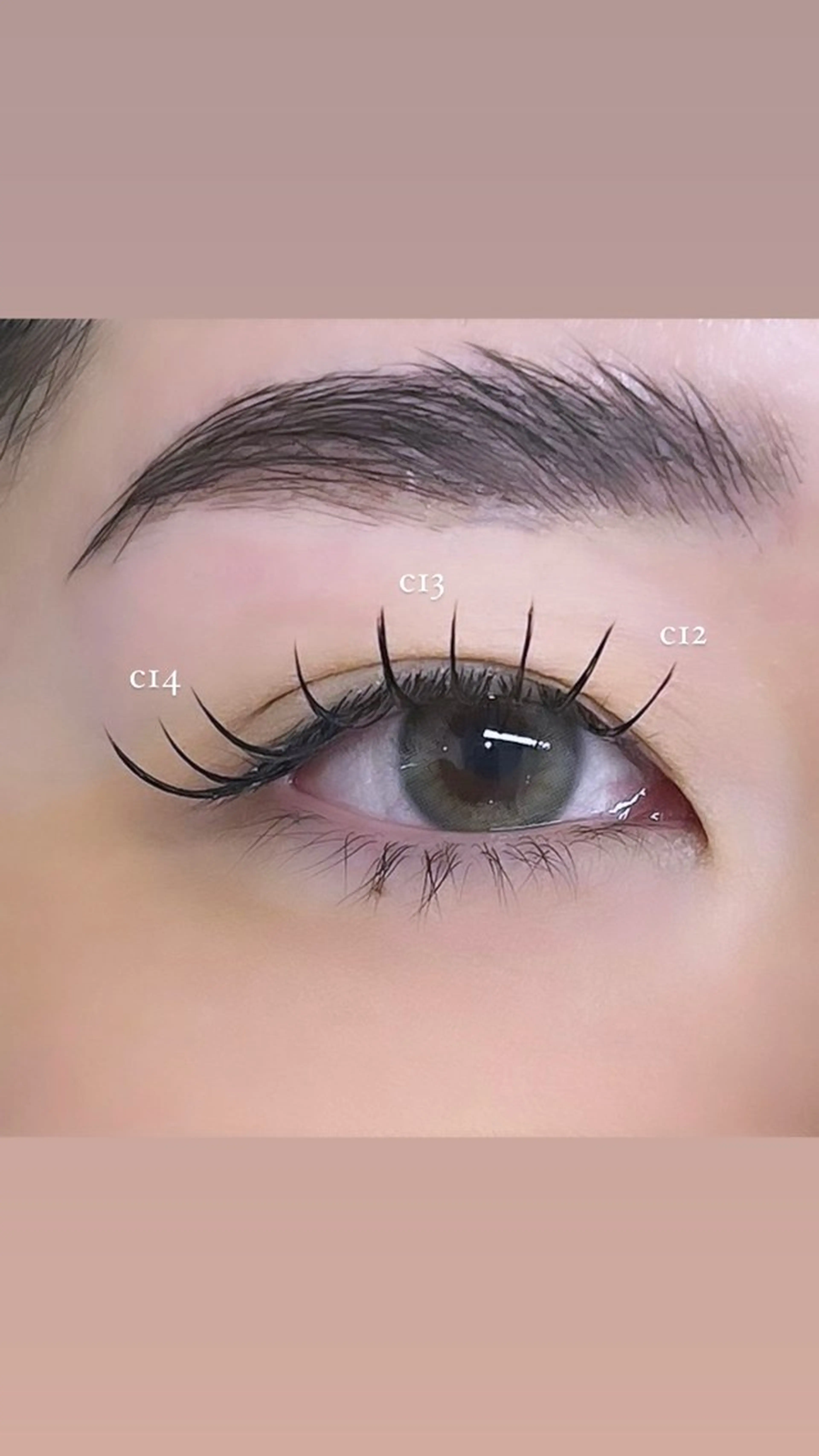 『マツエク100本+束感コーティング🩶』　　オフなし❌の写真