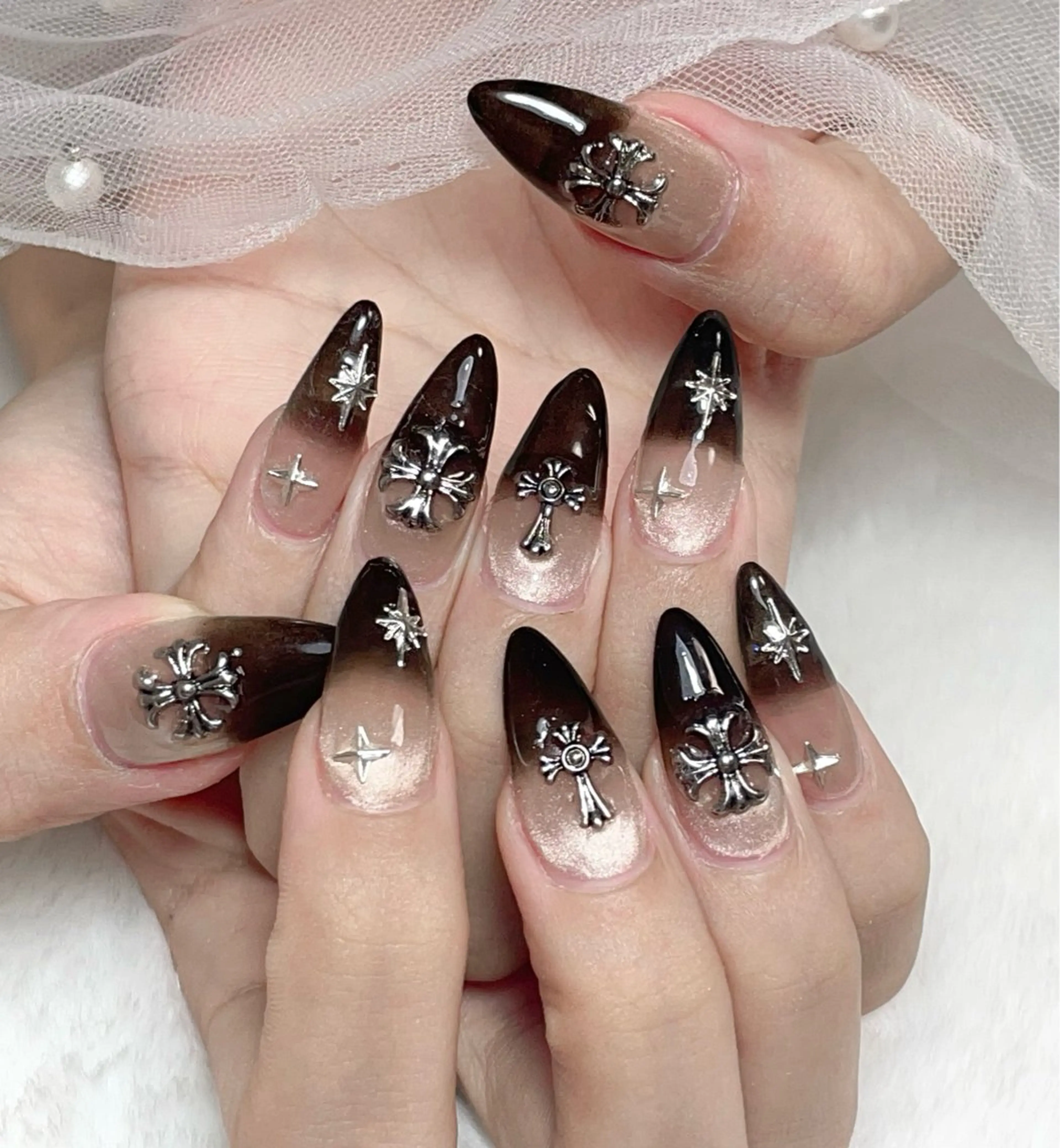 ネイル 持ち込み ハンドネイル B·U Nail大宮 長さだし専門店のネイルデザイン