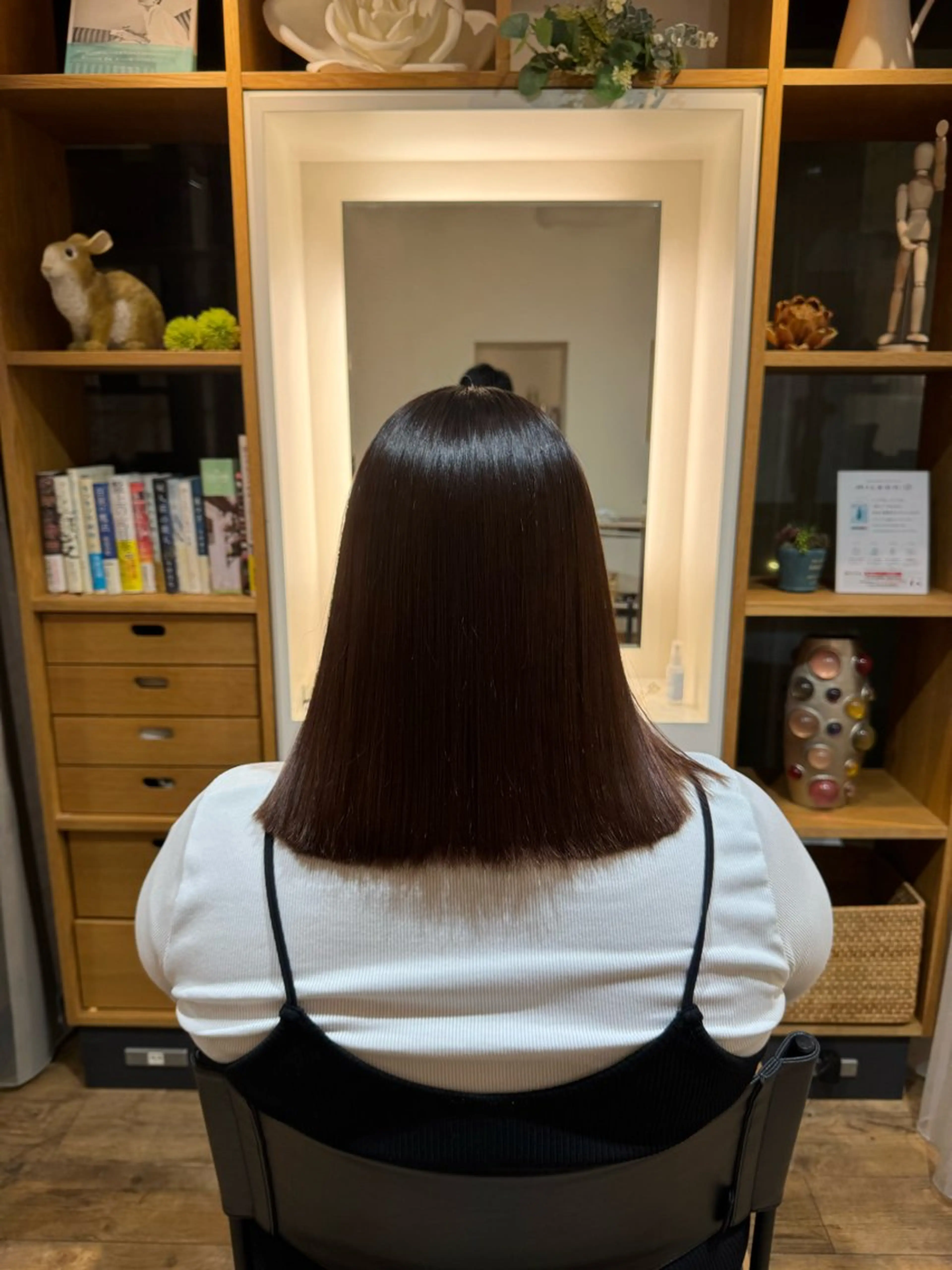 ミディアム ヘアカラー トリートメント 美髪/髪質改善 川口凌弥のヘアスタイル