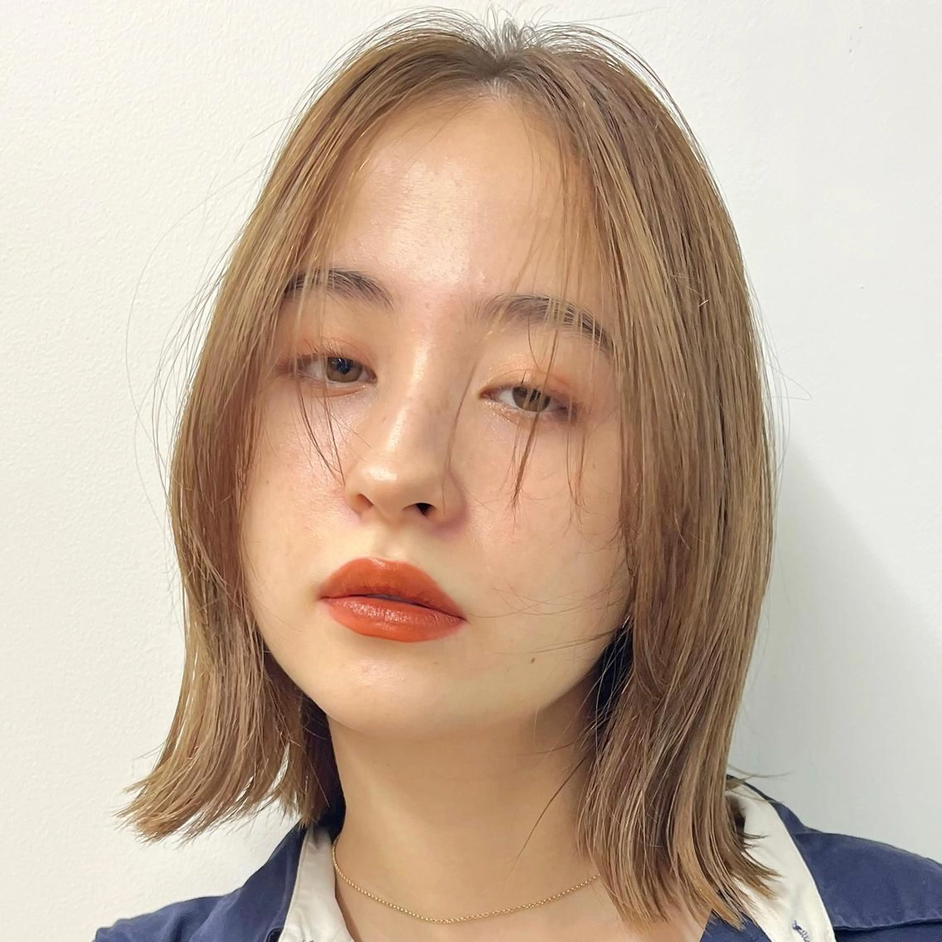 ミディアム カラー ヘアカラー トリートメント ヘアセット 🫧レイヤー/暖色 /ベージュMAI🫧のヘアスタイル