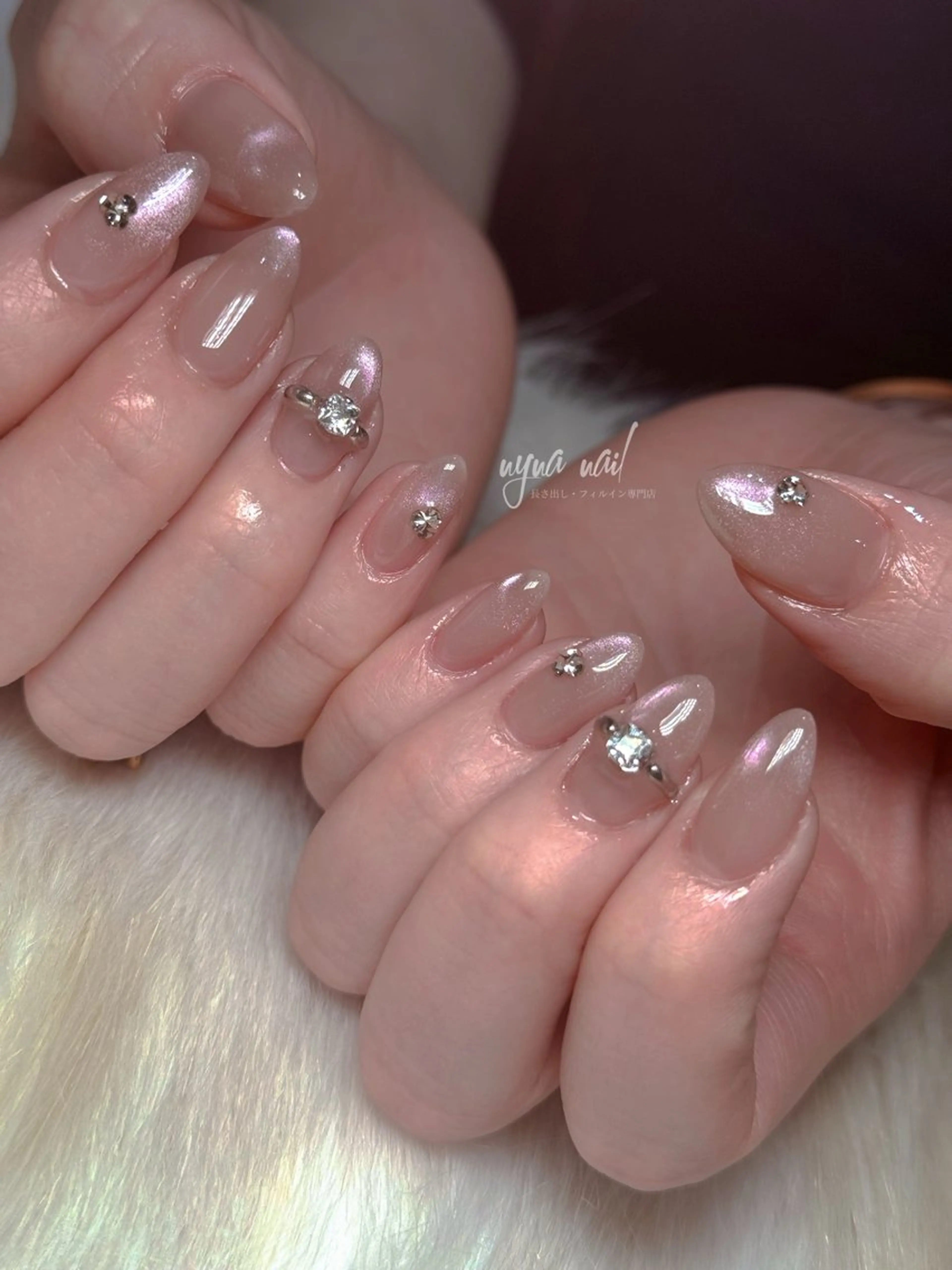 ネイル ハンドネイル 長さ出し専門 nynaのネイルデザイン