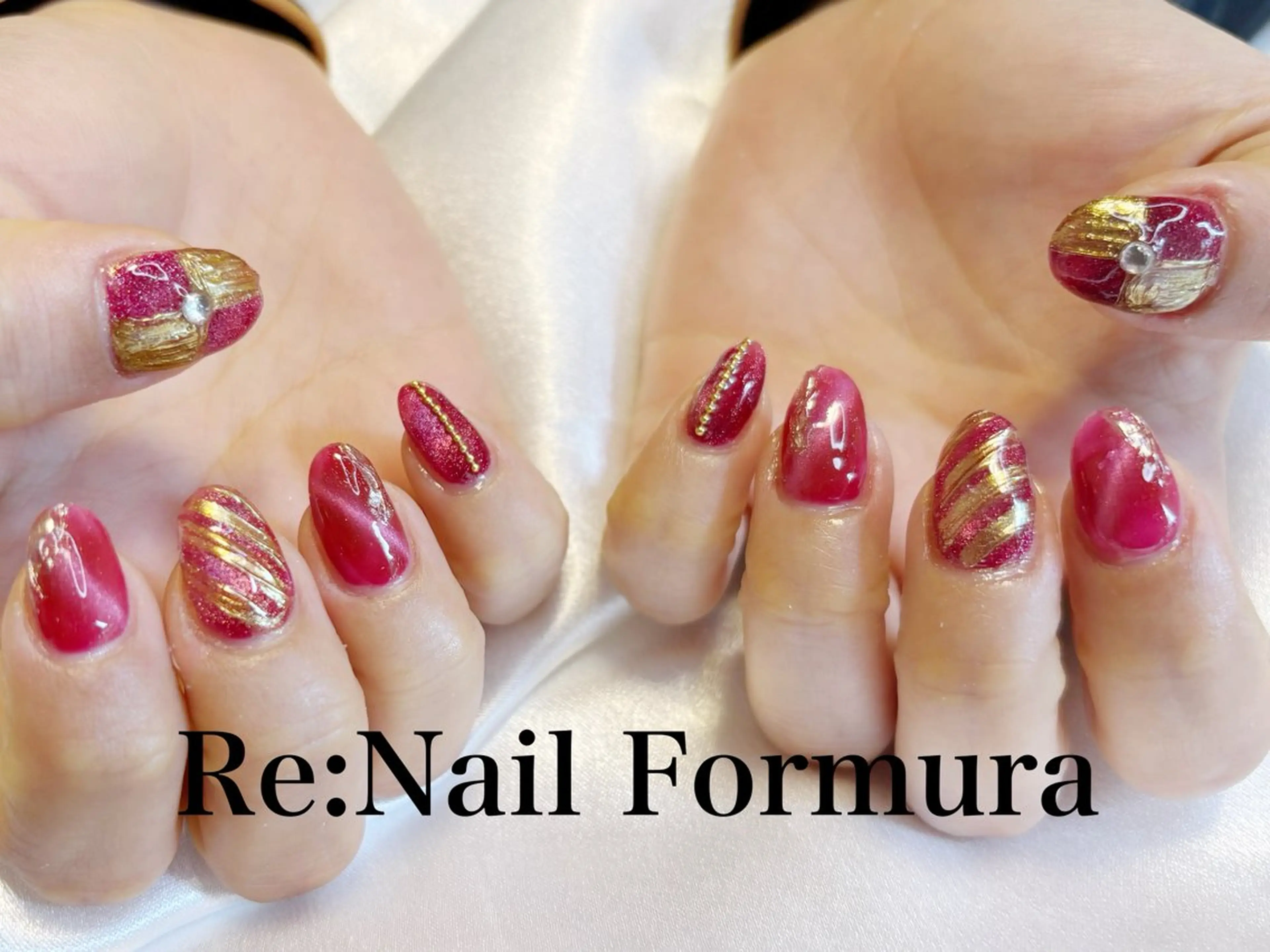 ミディアム ハンドネイル kido chieのネイルデザイン