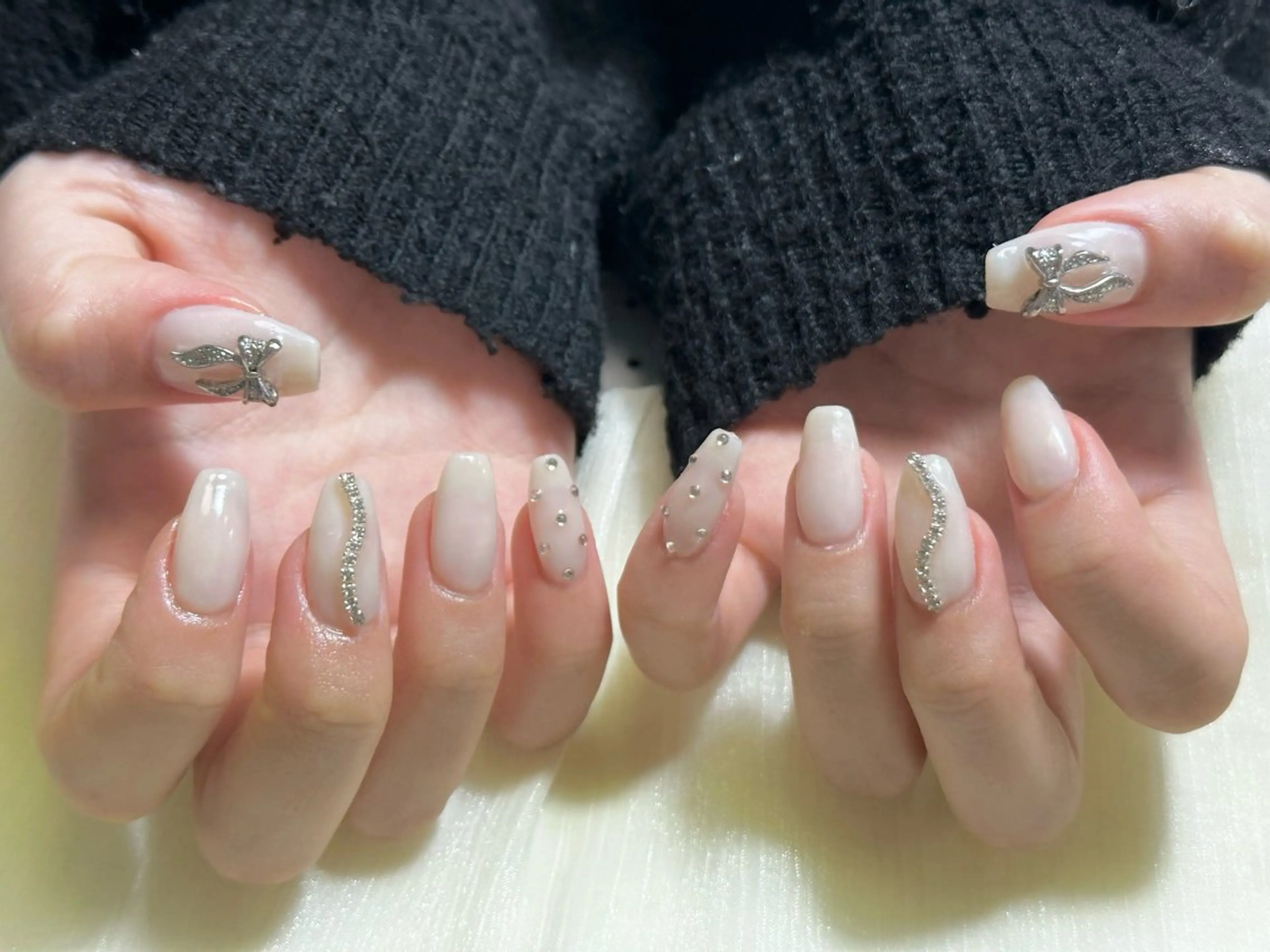 ネイル ハンドネイル ハンドケア 🍑 momo_nailのネイルデザイン