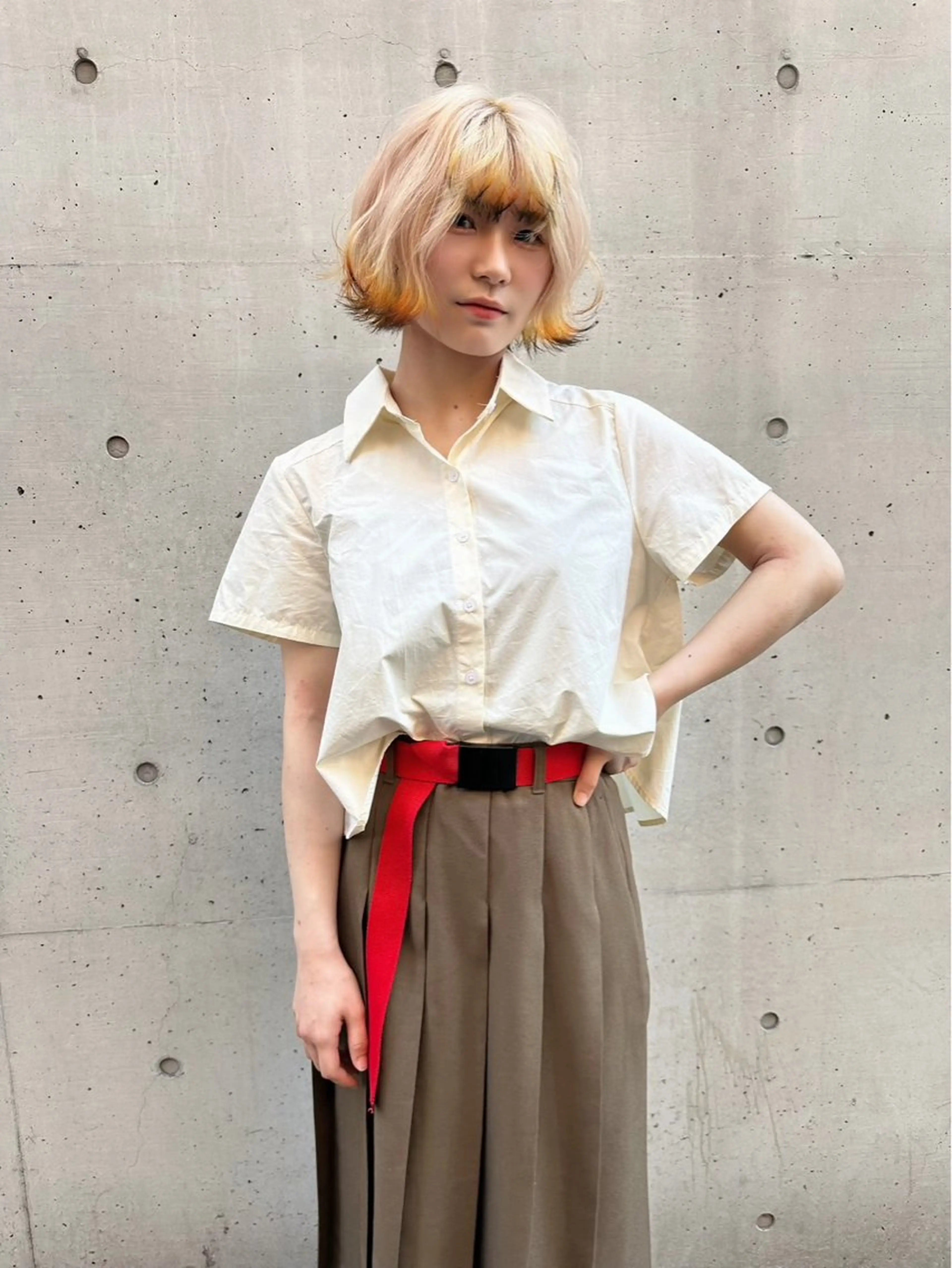 ショート 長谷川 日南のヘアスタイル