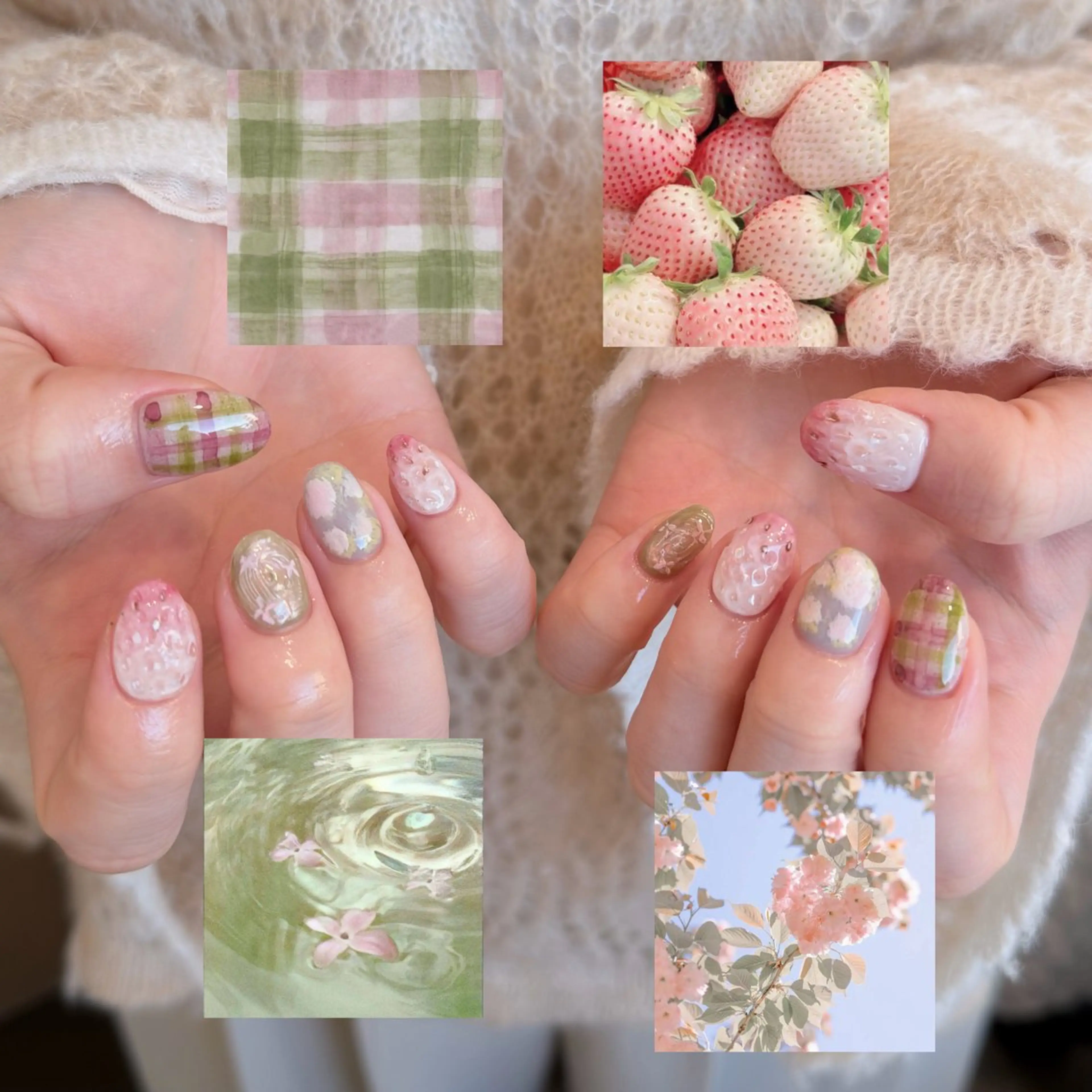 ネイル ハンドネイル 🎀フェイ フェイ🫧💗のネイルデザイン