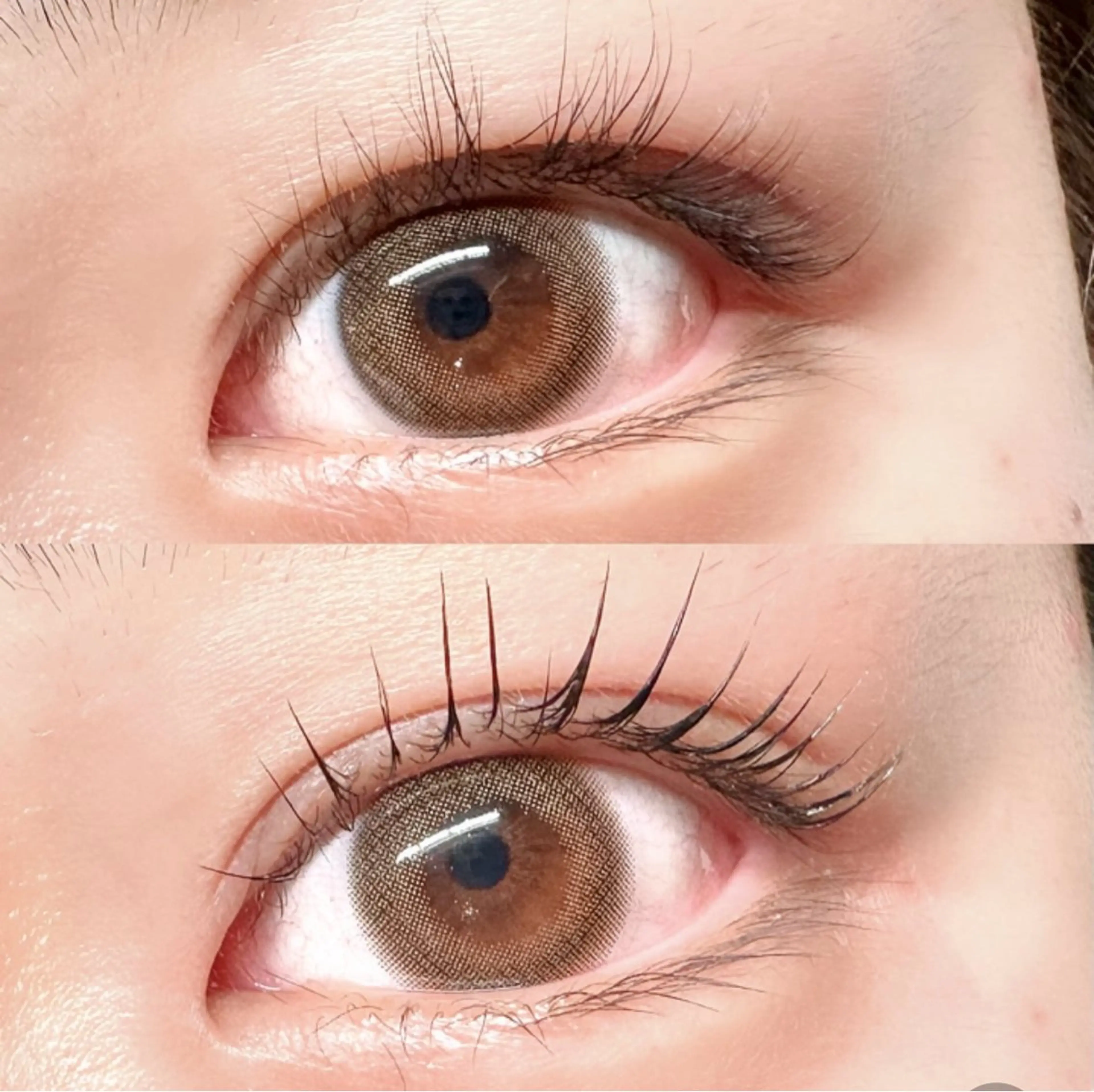 マツエク・マツパ パリジェンヌラッシュリフト 一重×まつ毛パーマ momoka 💕のマツエク・マツパデザイン