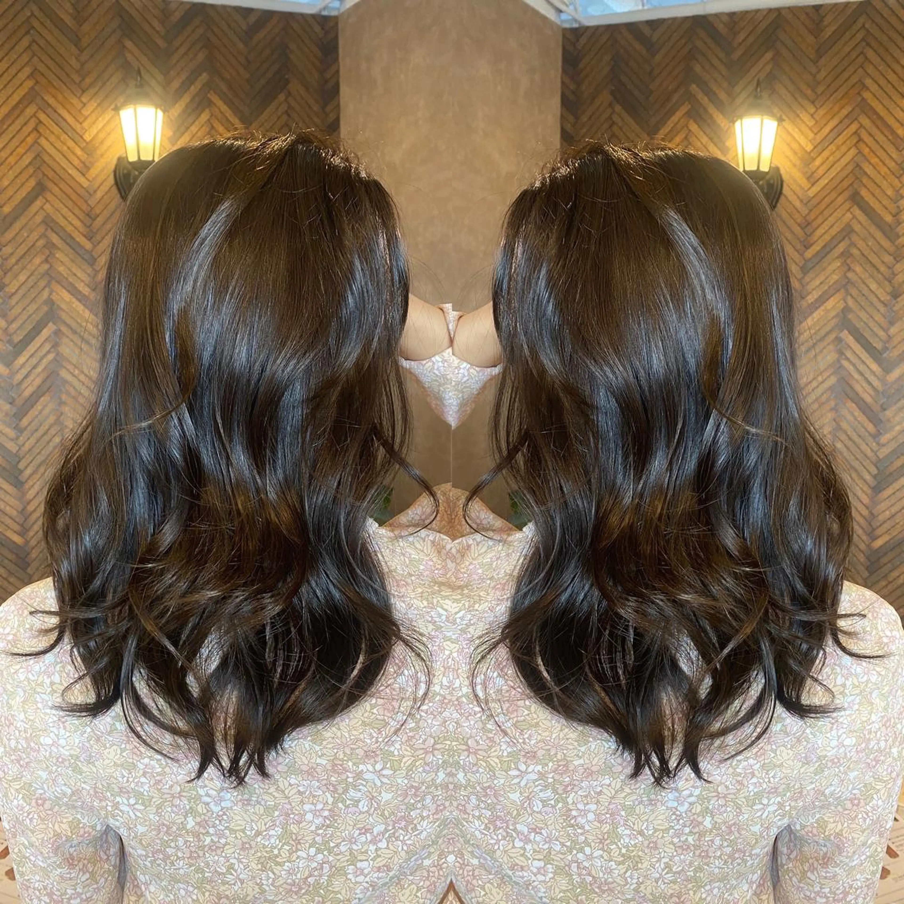 ロング カラー tocca 💜石田愛結💜のヘアスタイル