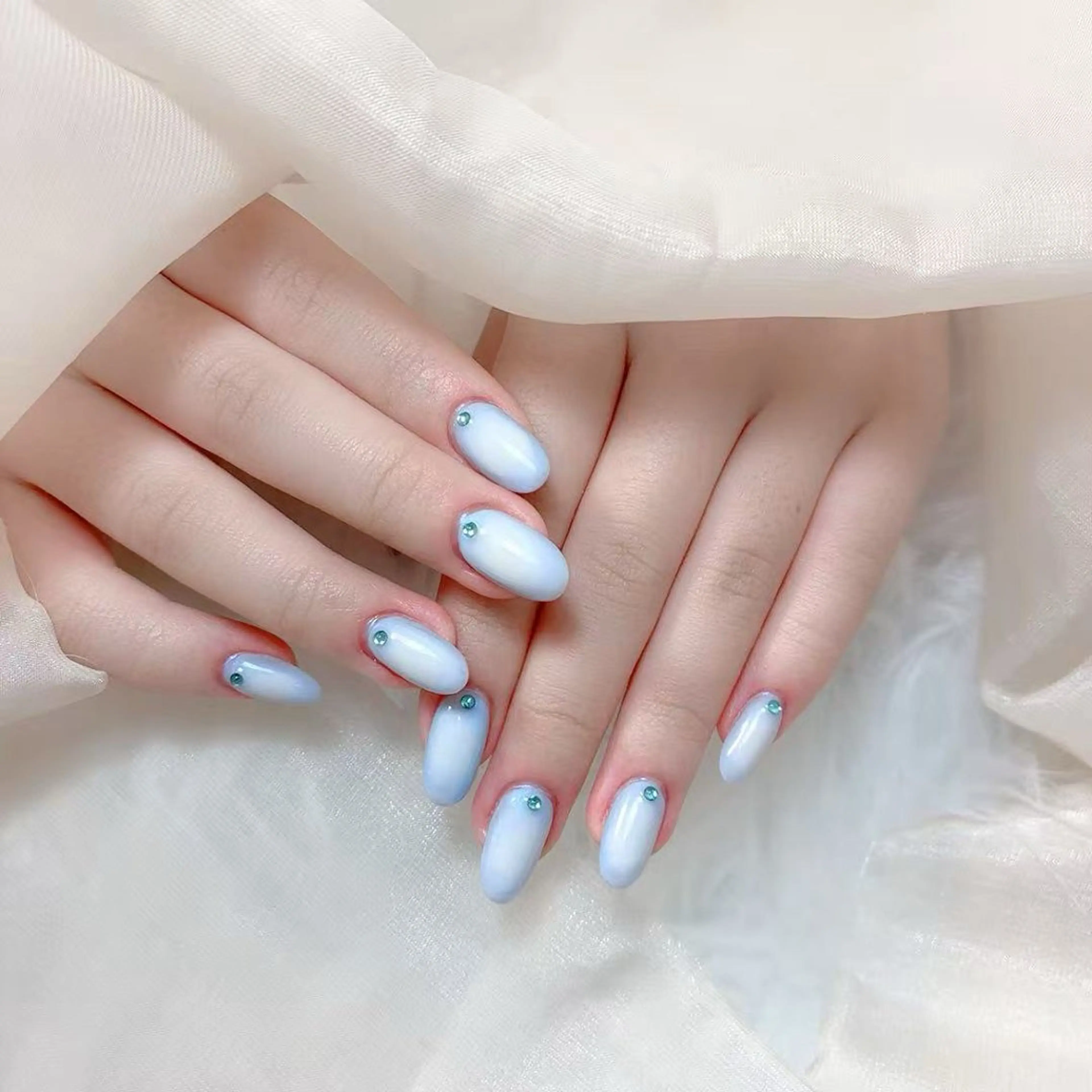 ネイル アニマル柄 チークネイル 成人式 フラッシュネイル フットネイル ハンドネイル B·U Nail大宮 長さだし専門店のネイルデザイン