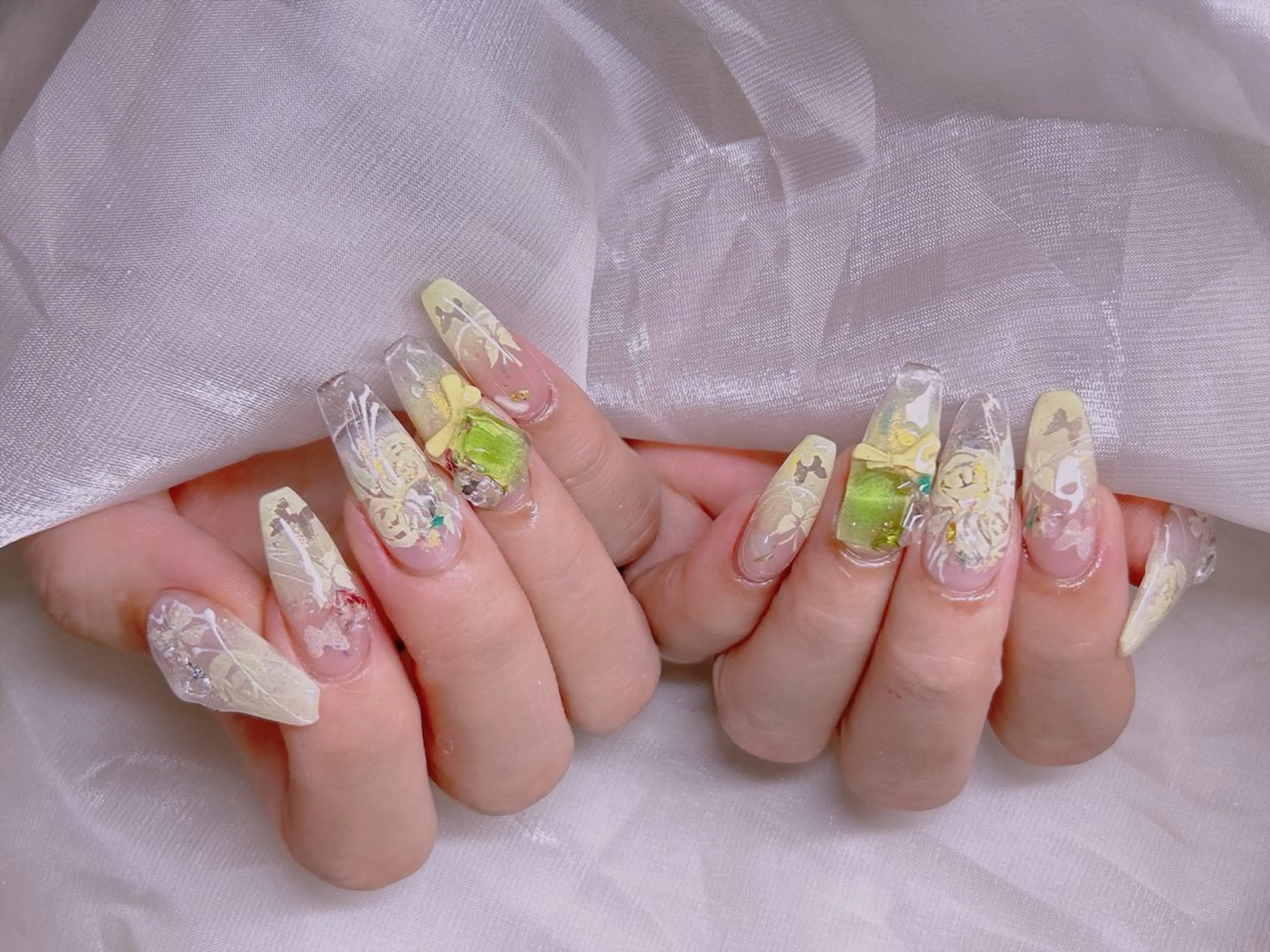 ネイル 長さだし専門店 M2　rikaのネイルデザイン