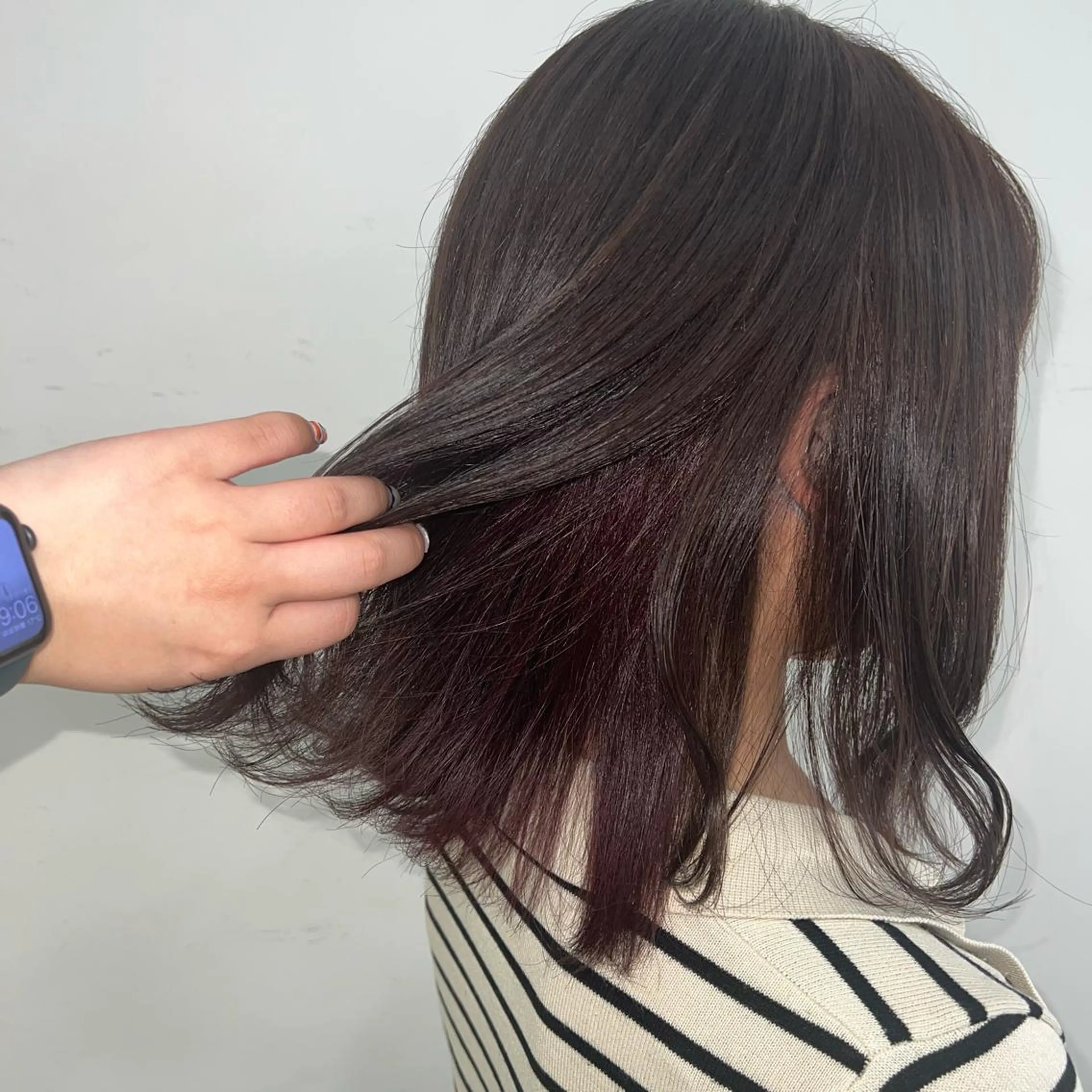 ミディアム カラー インナーカラー ピンクカラー 🌼江幡 朱音🌼のヘアスタイル