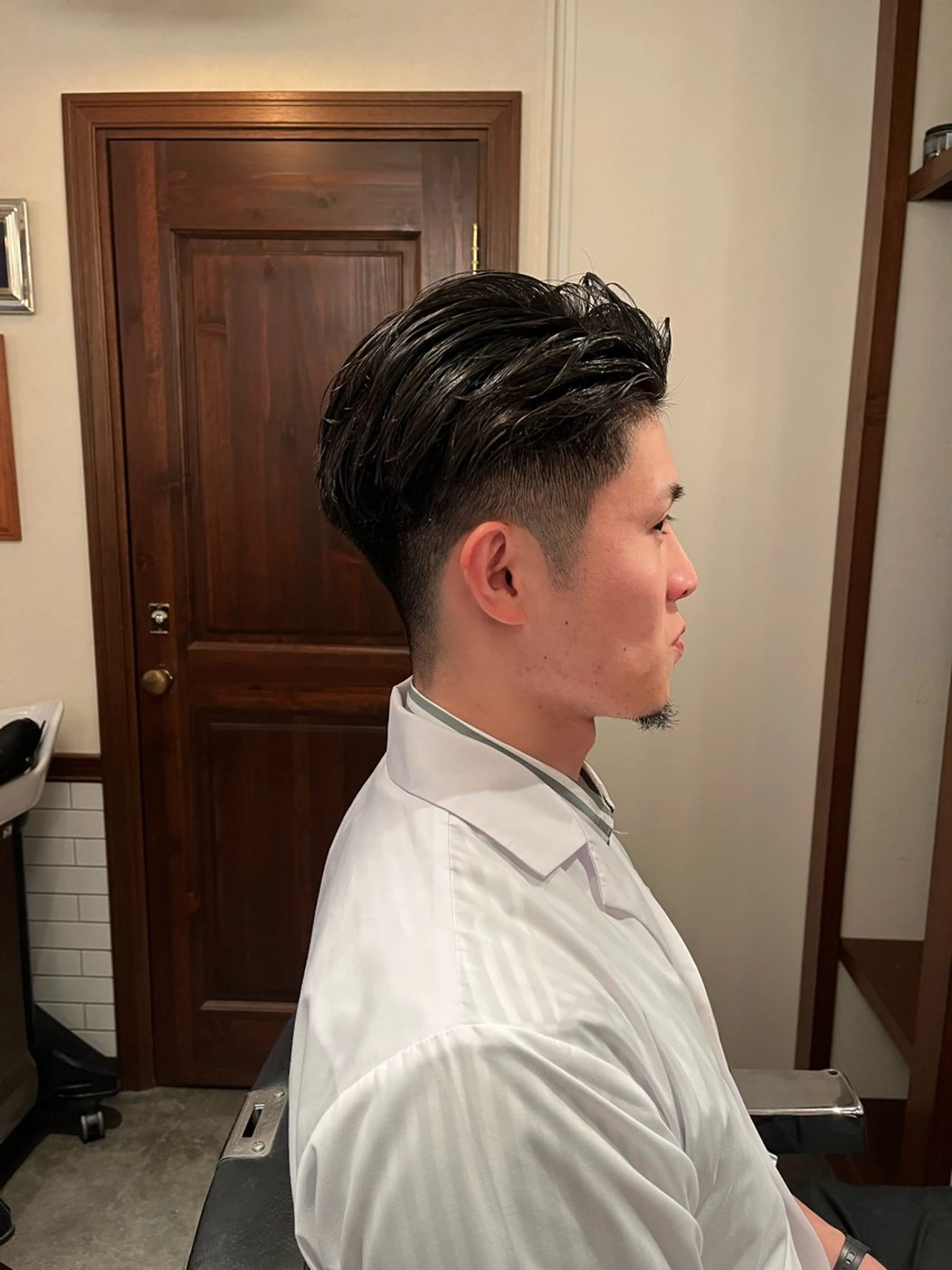 ショート メンズ 喜瀬 慎斗のヘアスタイル