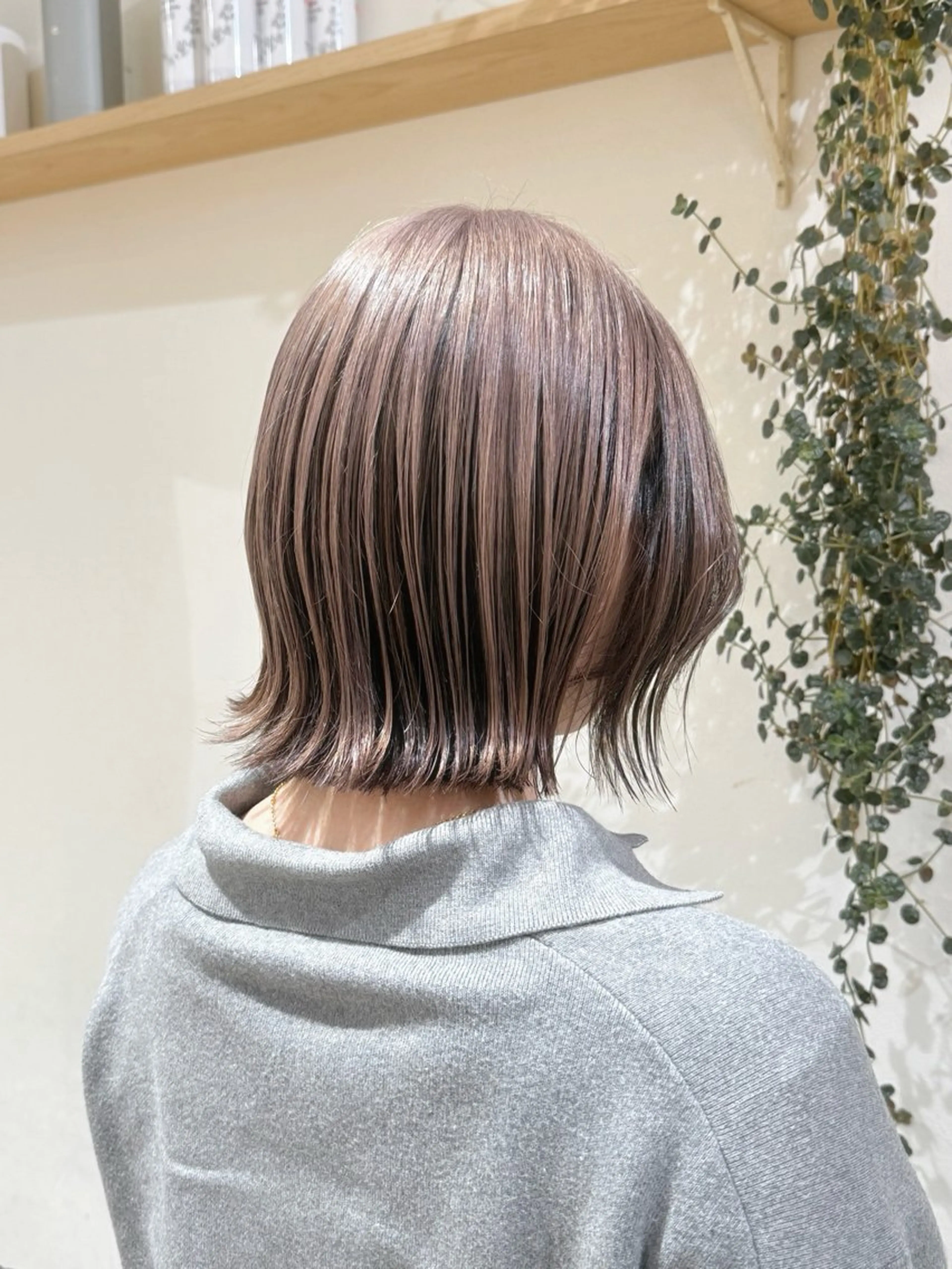 セミロング カラー ヘアカラー モテhair♡.* マツエク/さくら🍨のマツエク・マツパデザイン