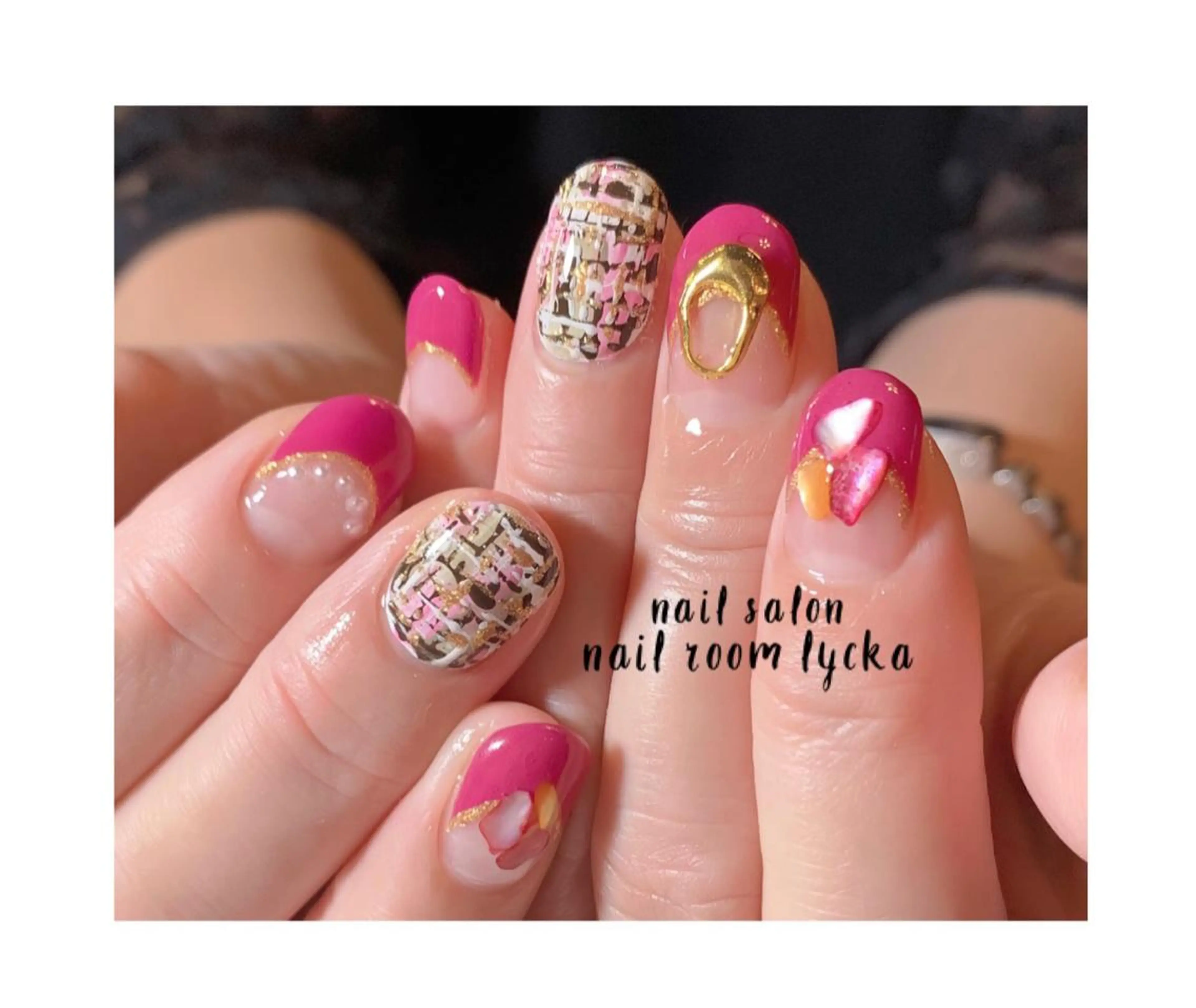 ネイル ﾈｲﾙﾙｰﾑﾘｯｶ 𝐦𝐚𝐲𝐮のネイルデザイン