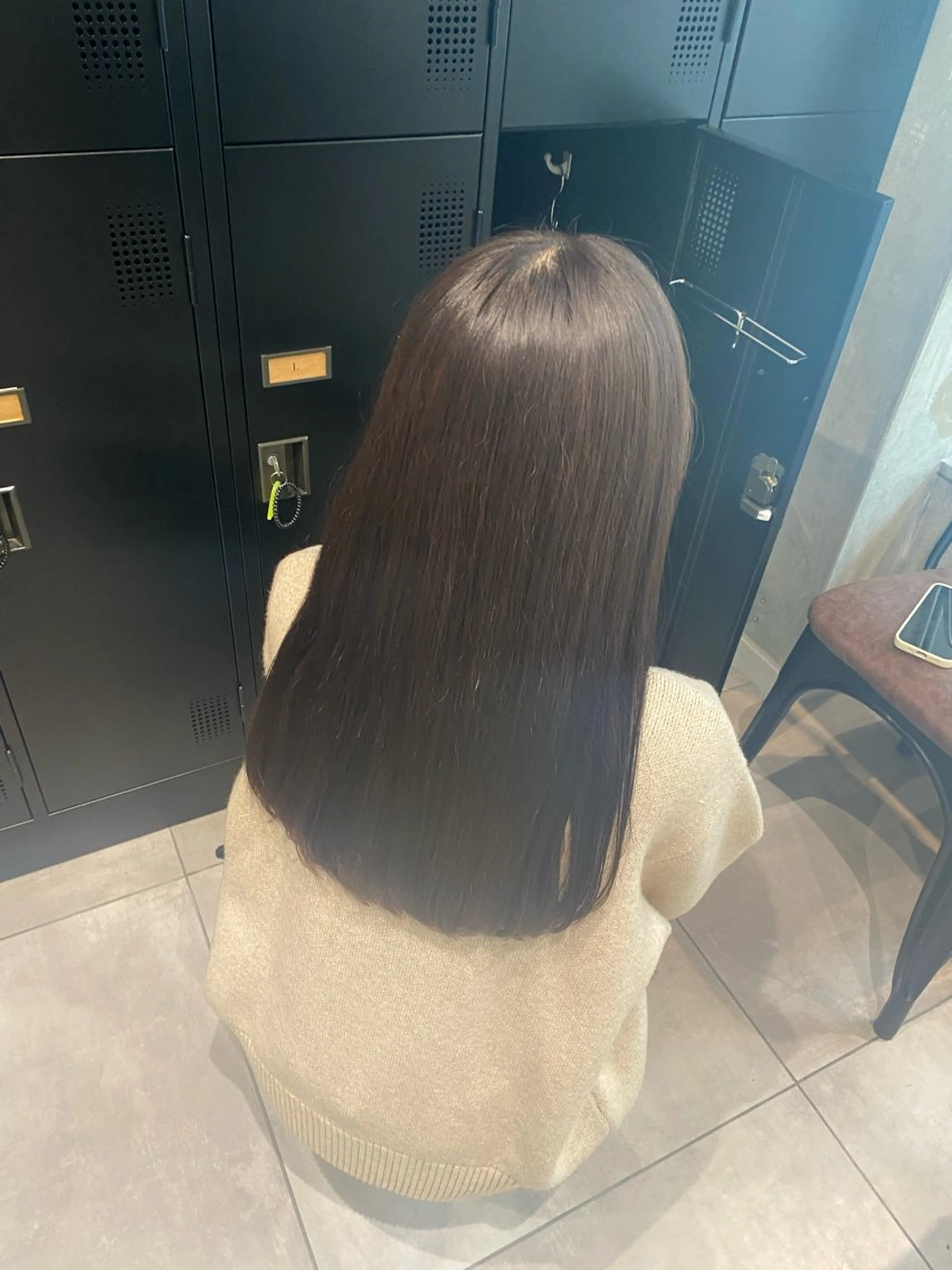 カラー 韓国ヘア AINA🐱のヘアスタイル