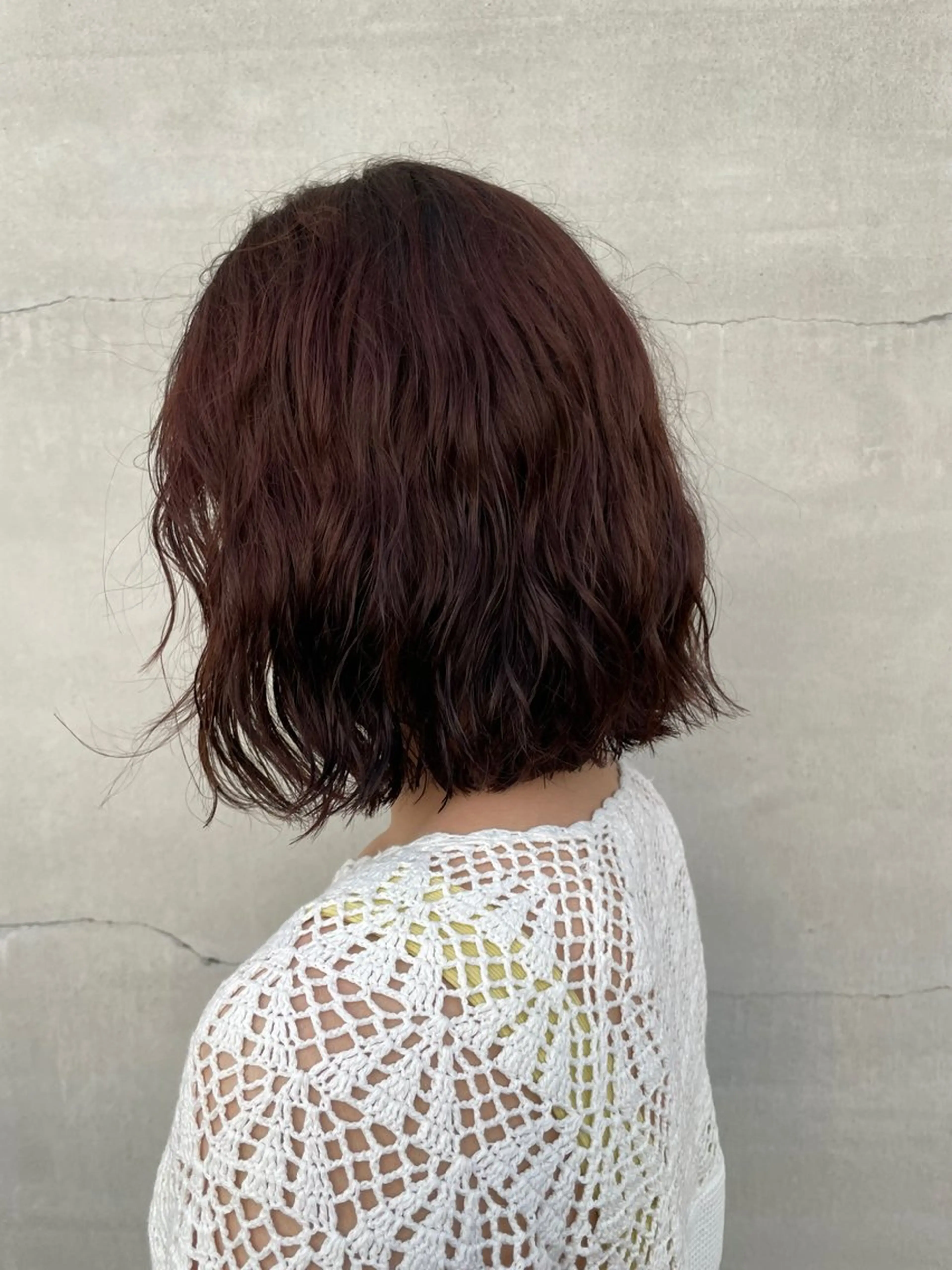 ショート パーマ 山本  弦生のヘアスタイル