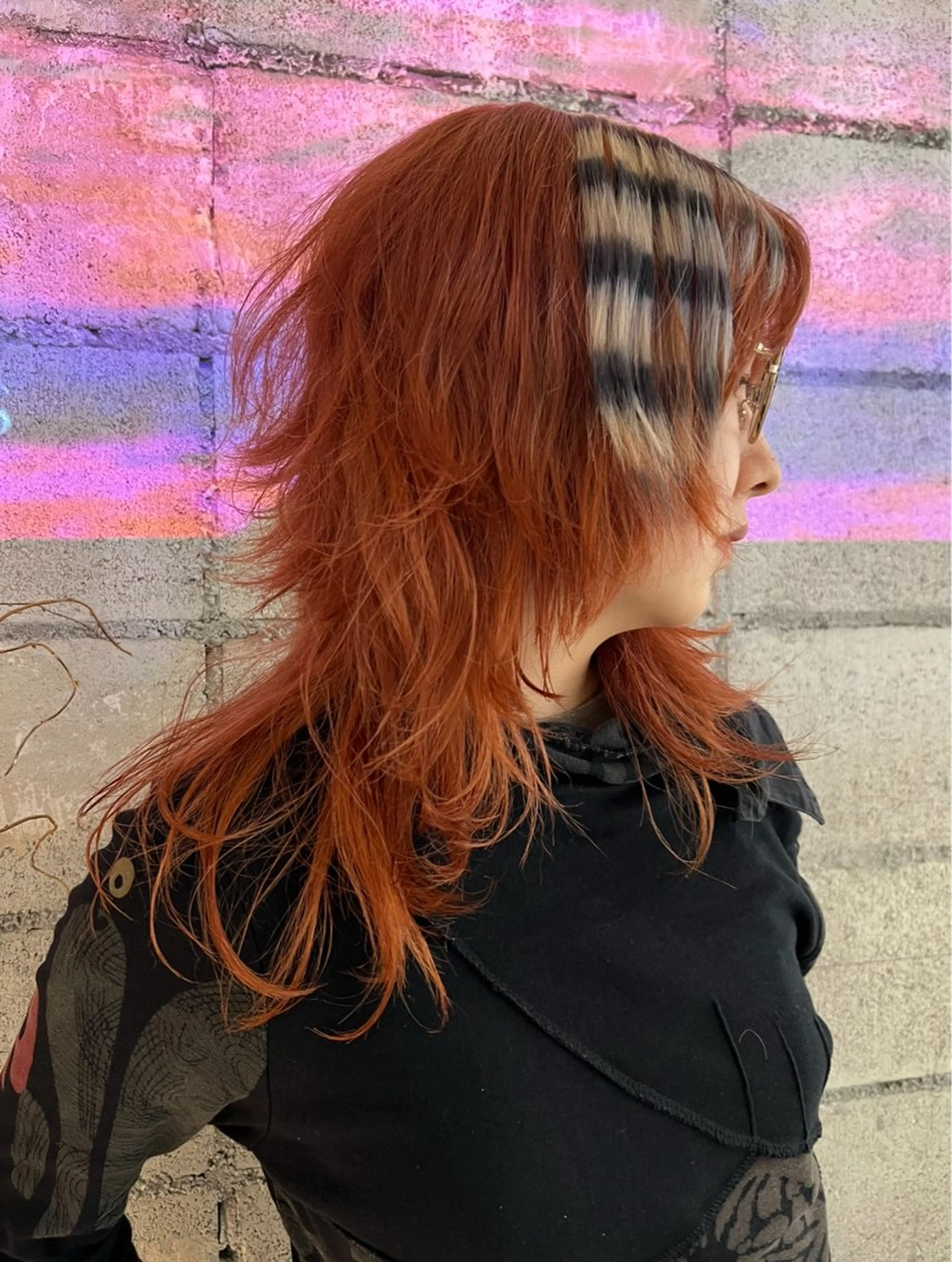 ロング カラー カット ヘアカラー 圧倒的デザイン力 店長🎨RENAのヘアスタイル