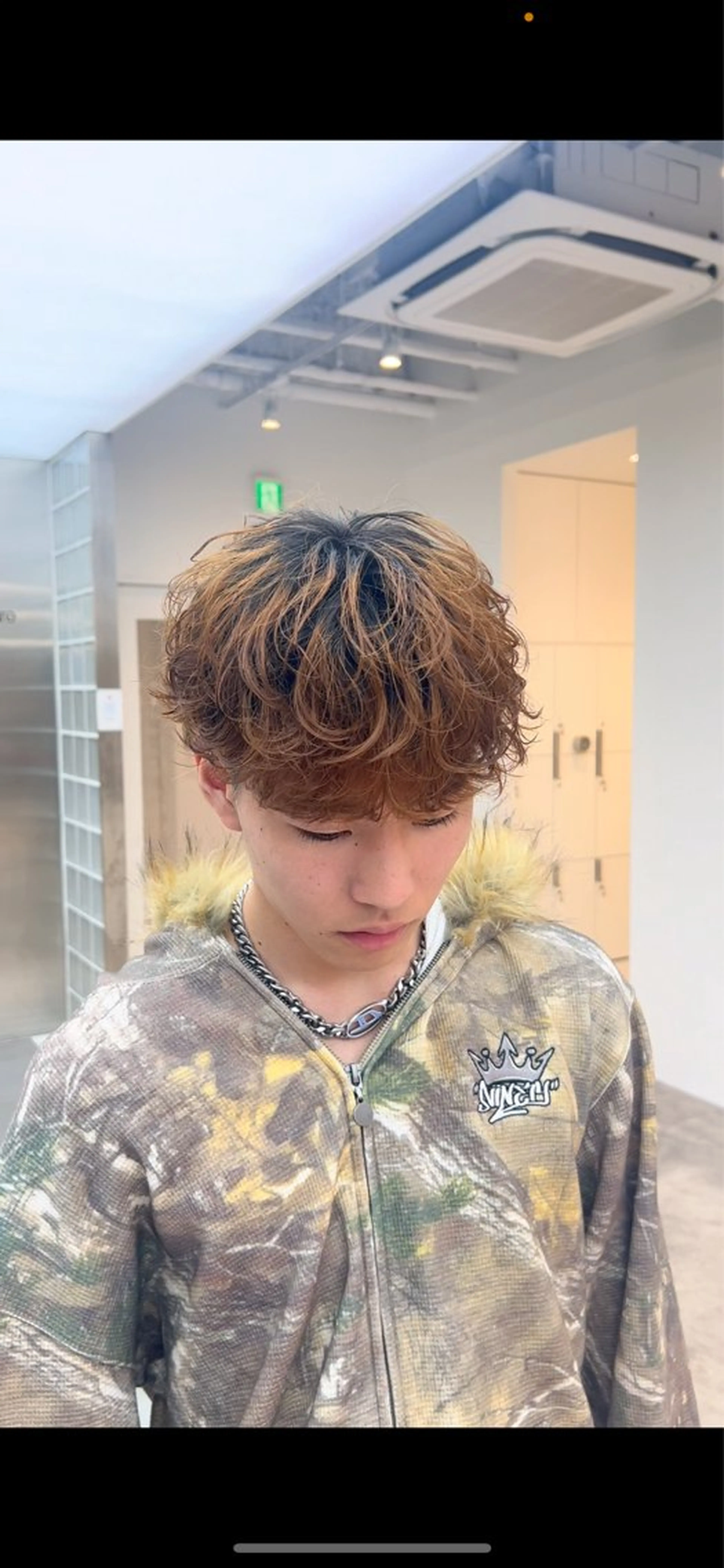 パーマ メンズ カット パーマ 川口 翔太郎（fifth）のヘアスタイル