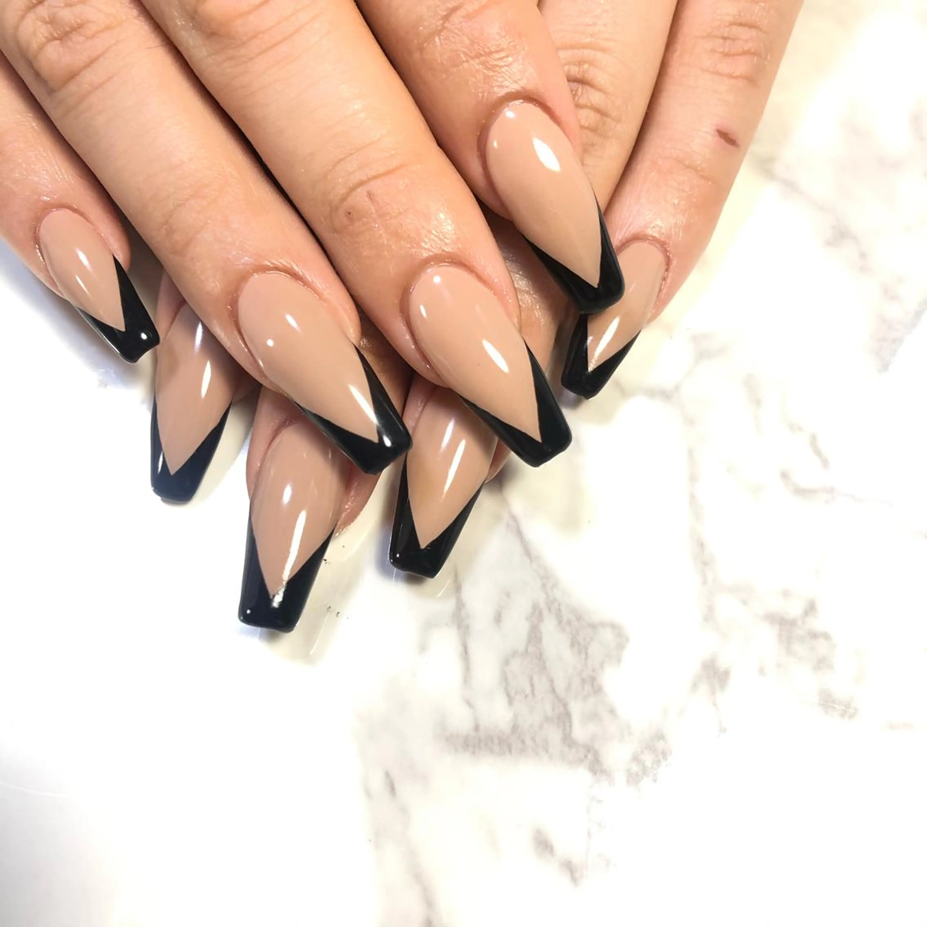 ネイル フレンチネイル 持ち込み スカルプネイル ...by BLista.のネイルデザイン