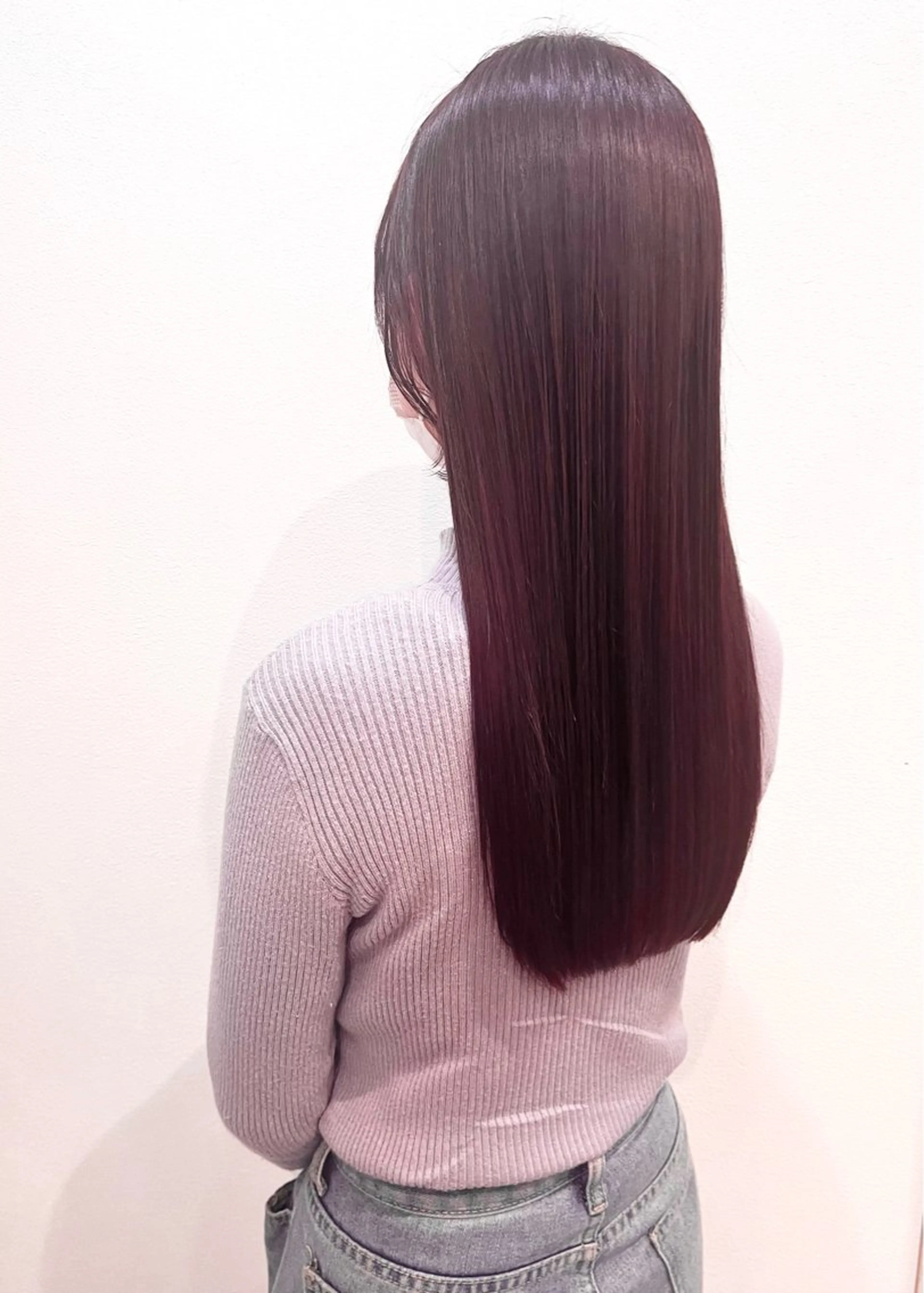 ロング 縮毛矯正 トリートメント MYRTLE TSUNODAのヘアスタイル