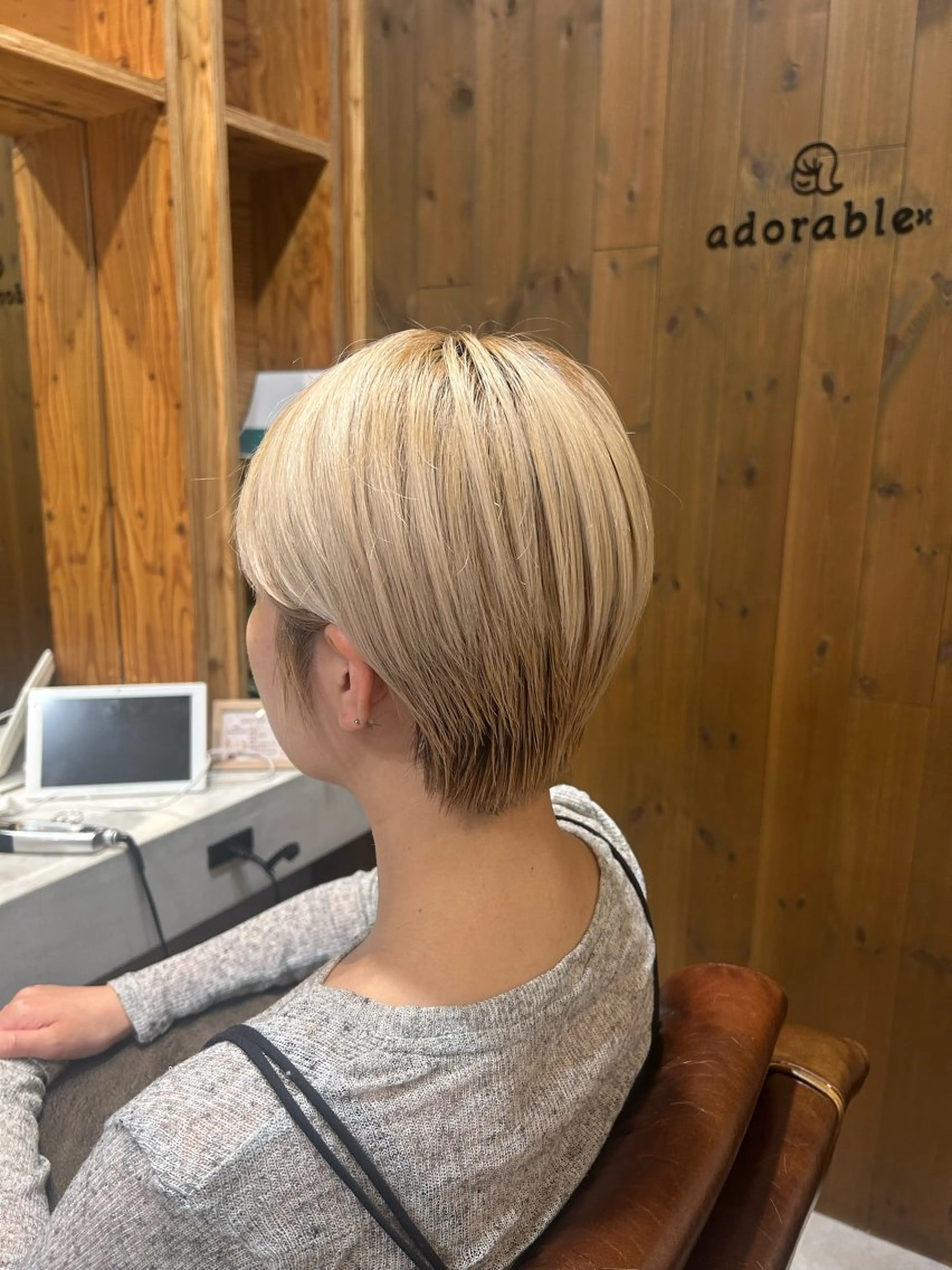 ショート adorable 樋口円のヘアスタイル
