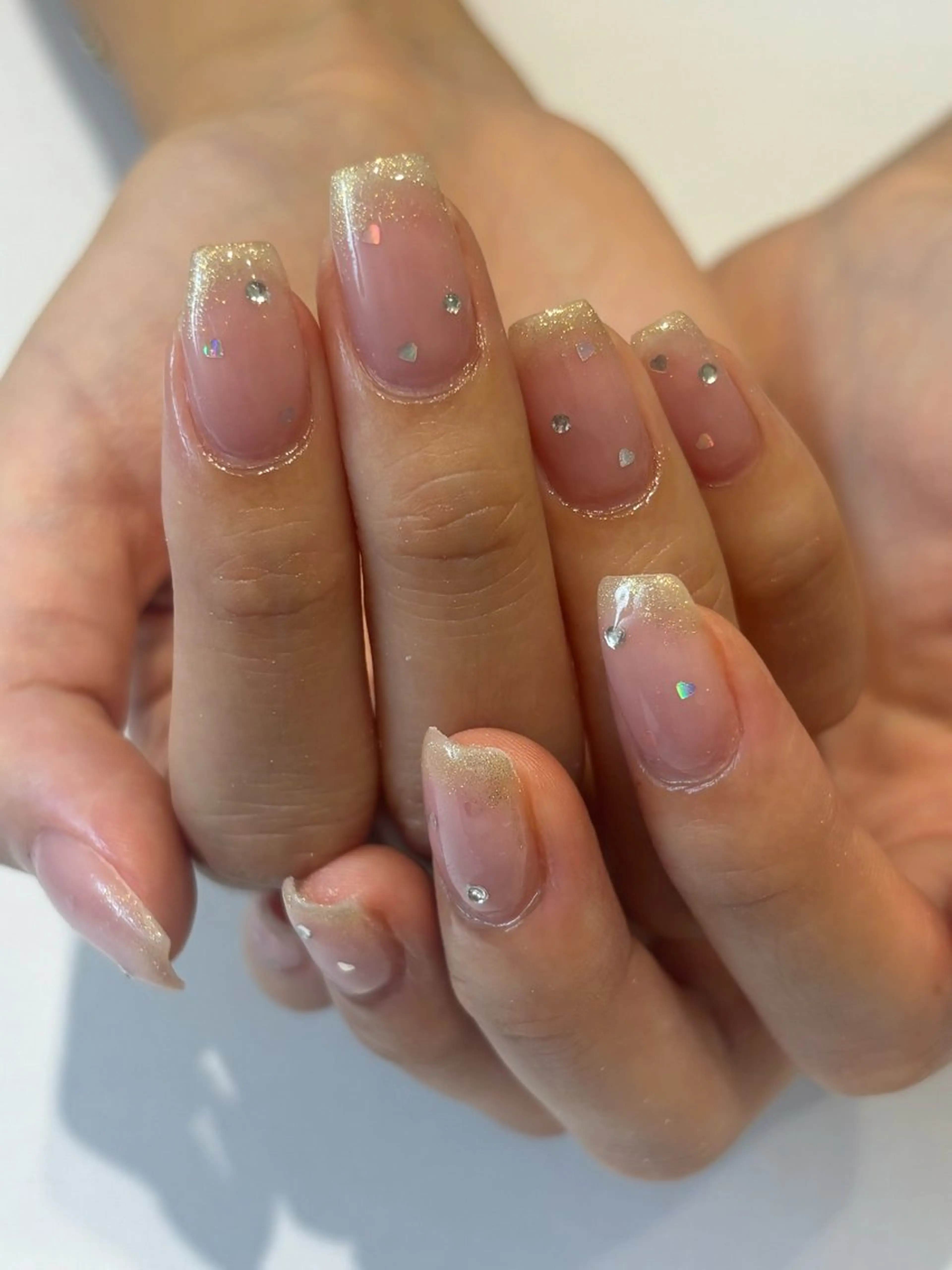 ネイル キラキラネイル ハンドネイル Ann nailのネイルデザイン