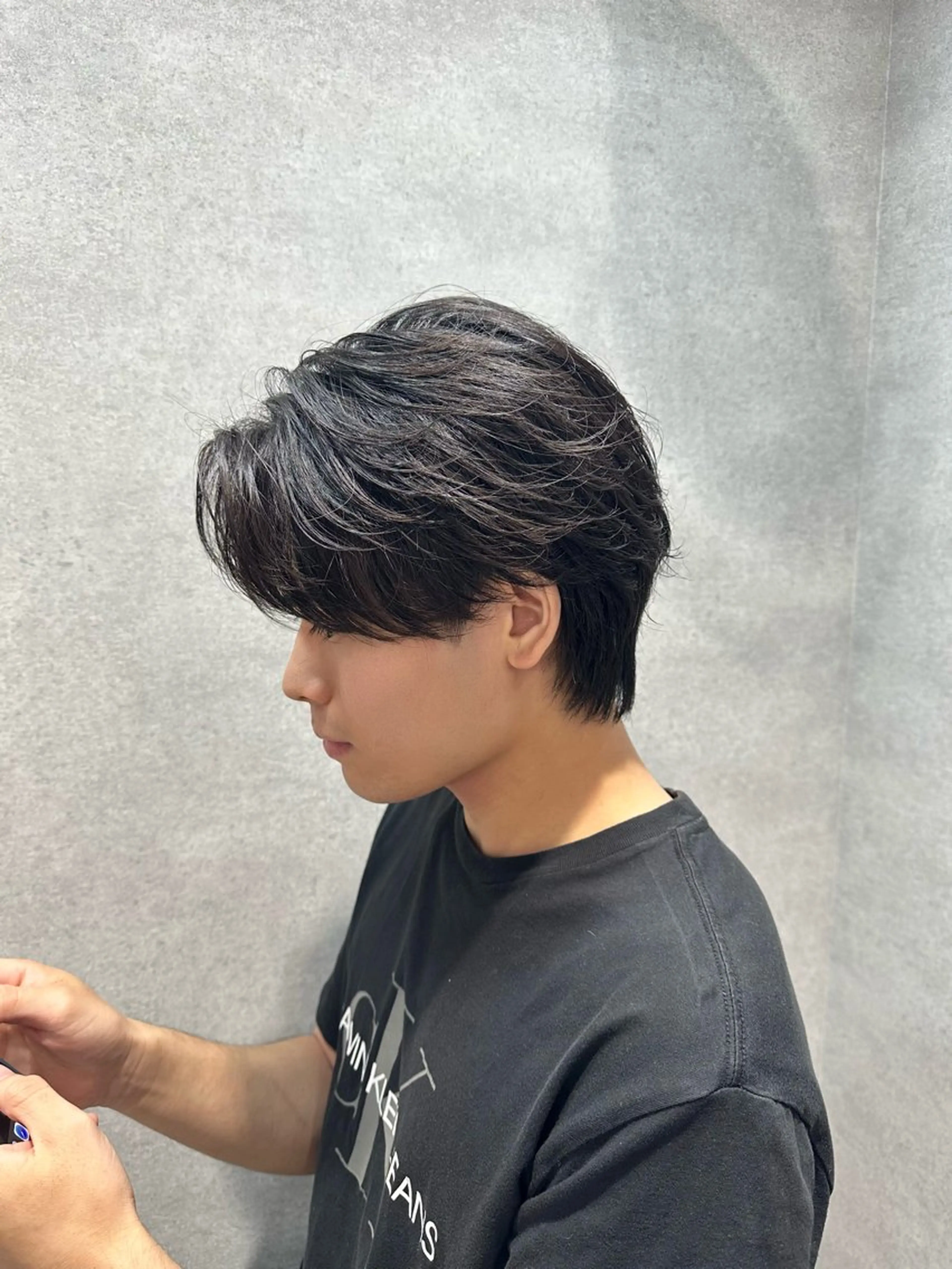 カラー メンズ カット ヘアカラー 🩵韓国スタイル特化 🩵西澤結羽のヘアスタイル