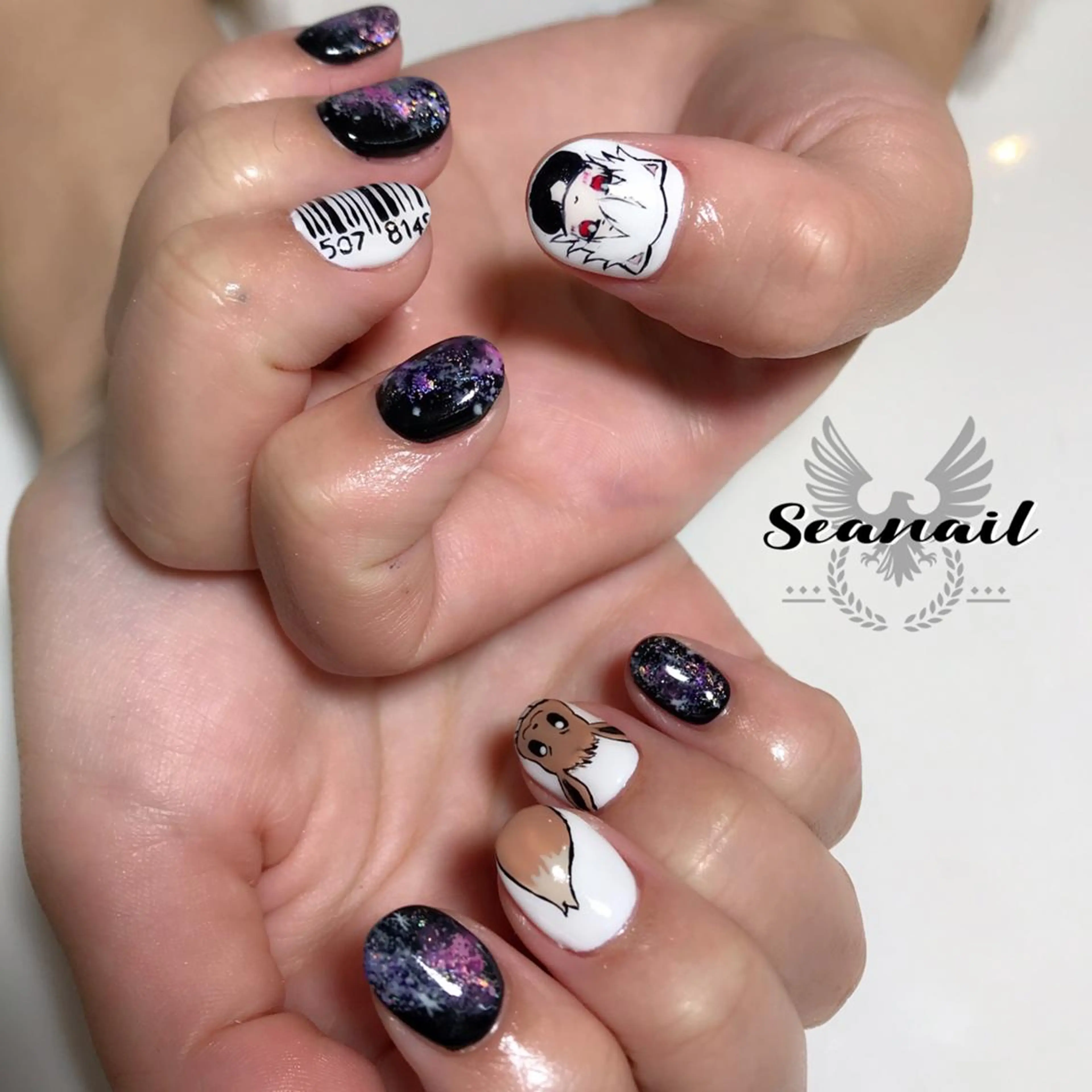 ネイル 小尾 栞のネイルデザイン