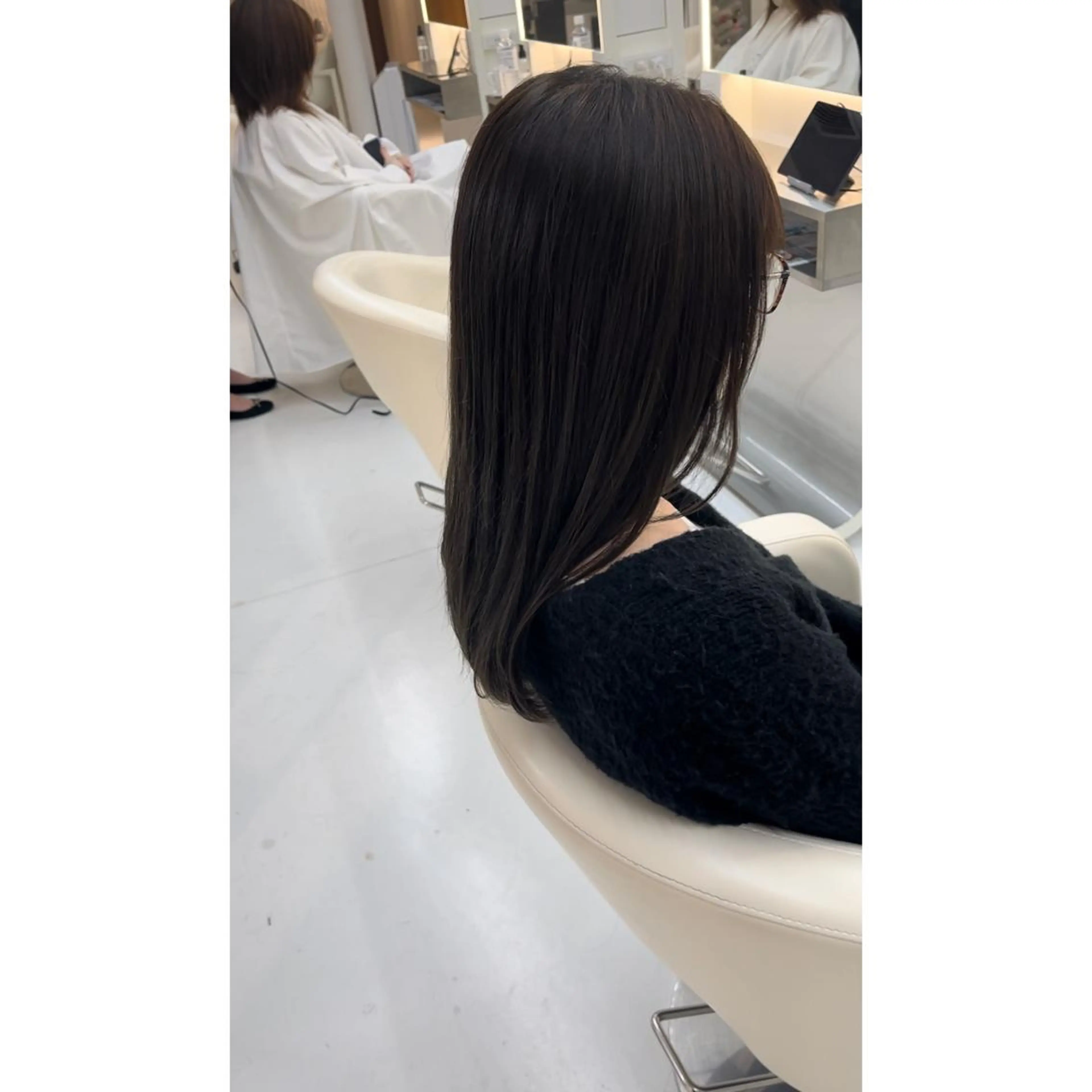 セミロング 涼音 🫧前髪お助け美容師のヘアスタイル