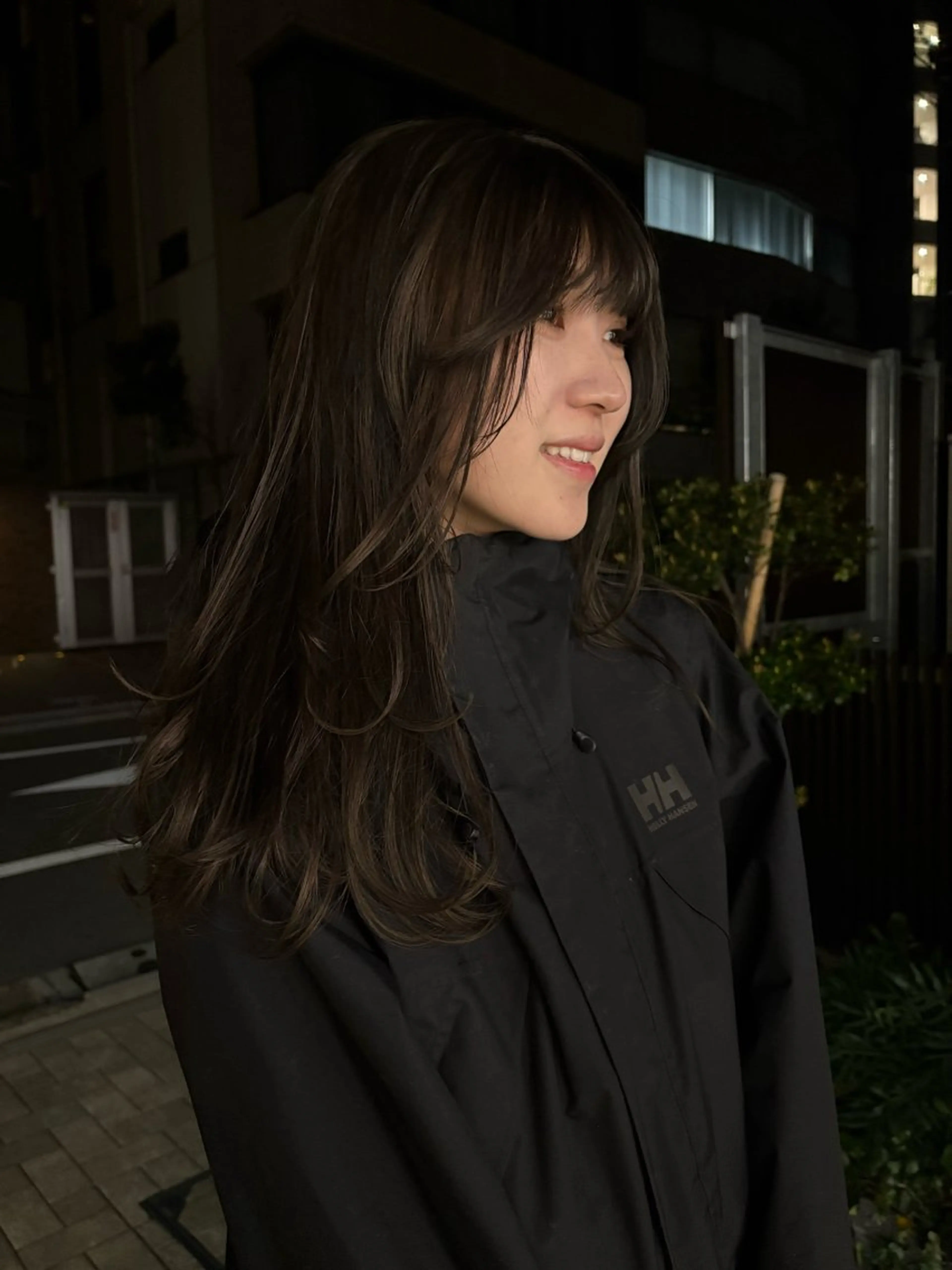 ロング カラー カット ヘアカラー eri kinjoのヘアスタイル