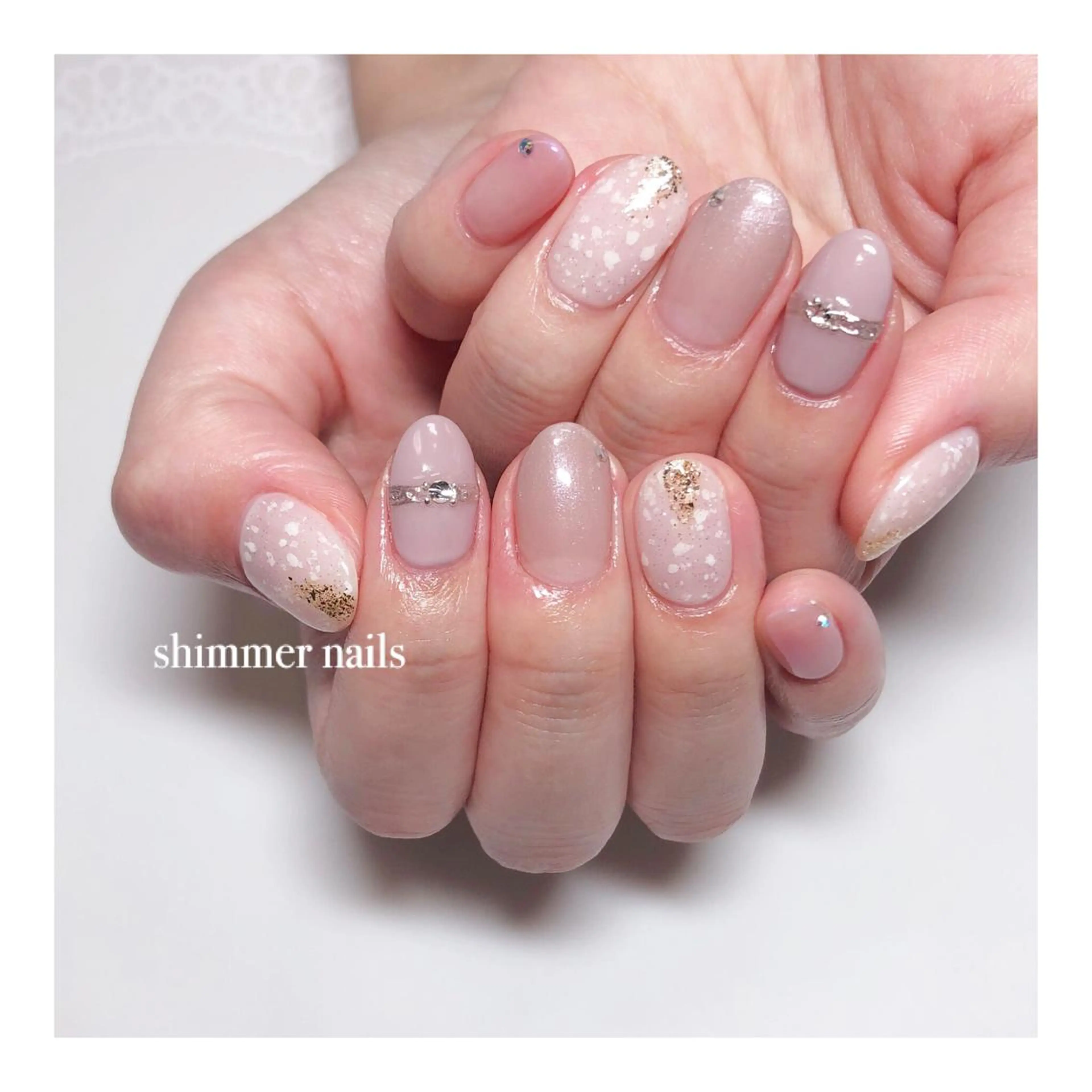 ネイル shimmer nailsのネイルデザイン